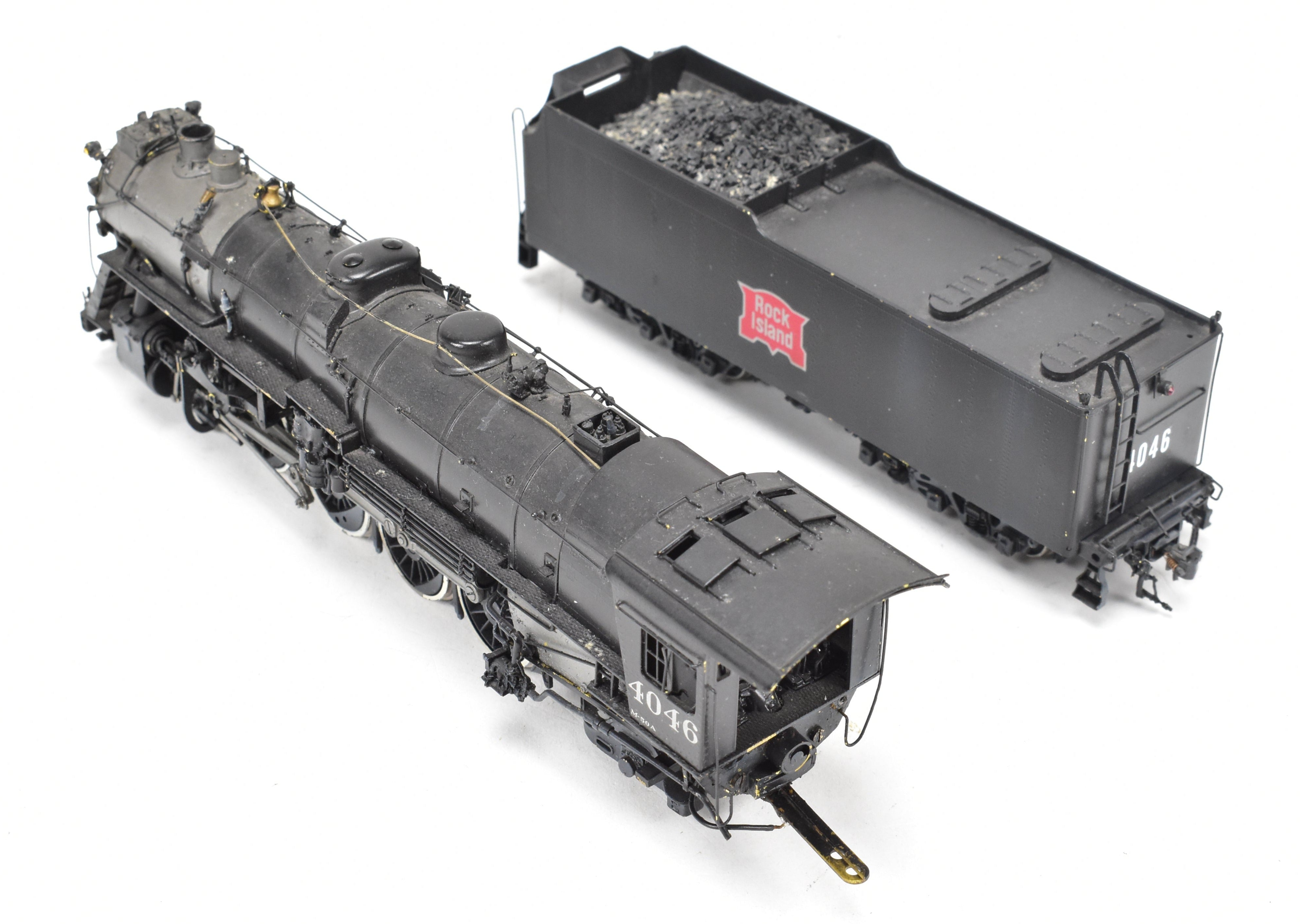 HO Scale Brass Hallmark CRI&P Rock Island M-50A 4-8-2 No. 4046 Model