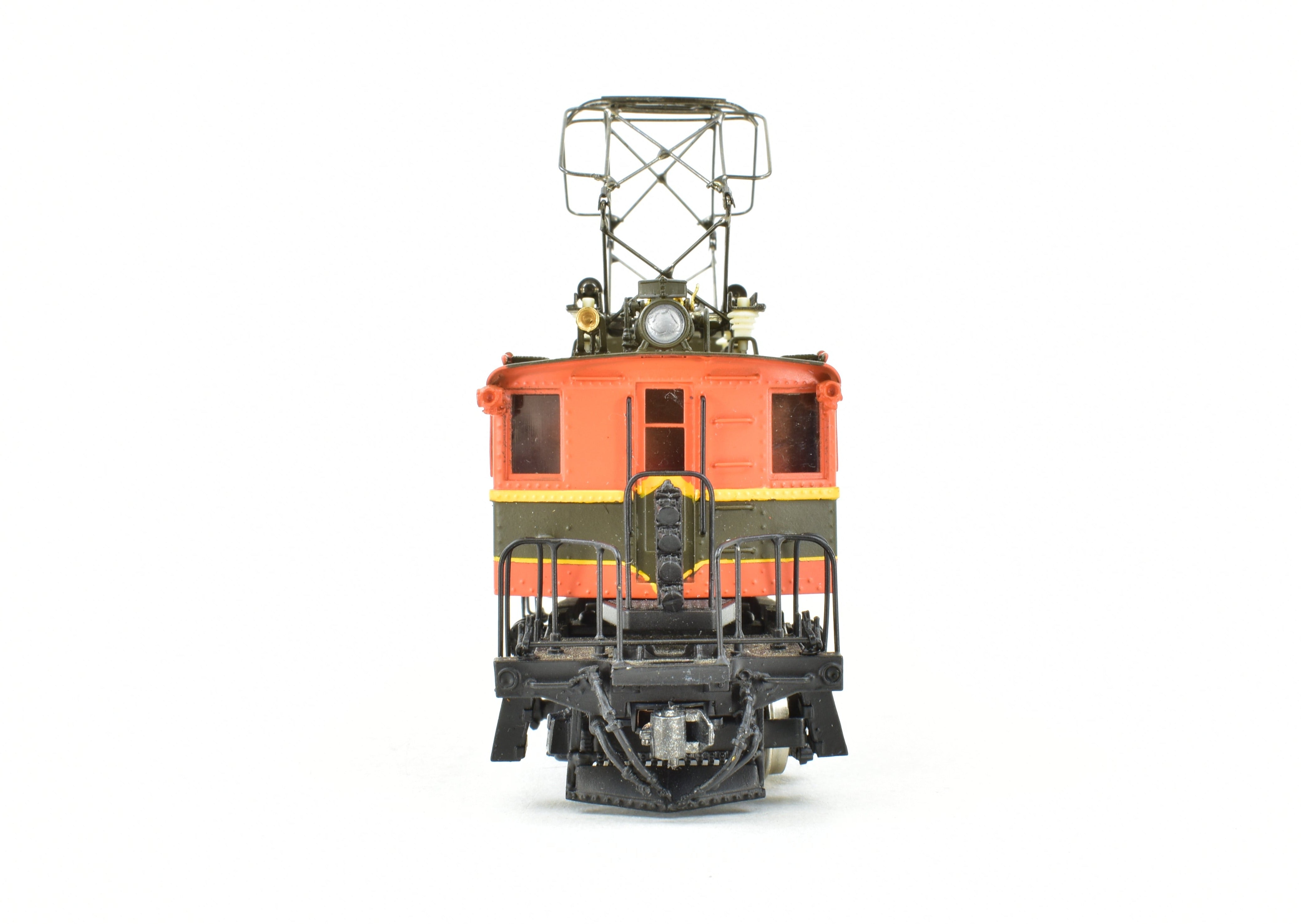 HO Scale Brass Tenshodo GN - Great Northern Y - 1 Electric Locomotive Model from 1978 - 1980 Run in FP Empire Builder Scheme No. 5014