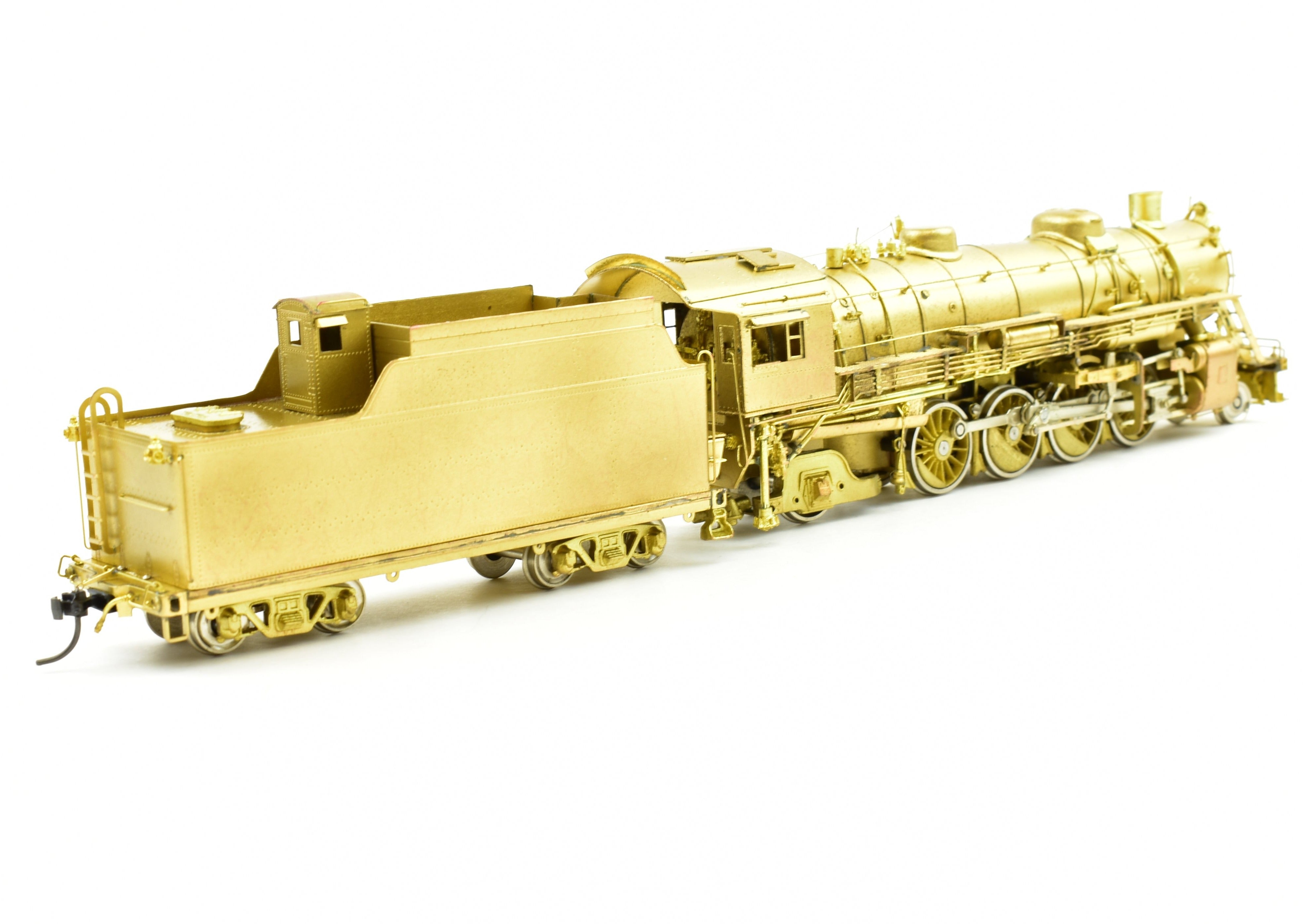 HO Scale Brass Key Imports Frisco 2-8-2 Mikado Locomotive #4000