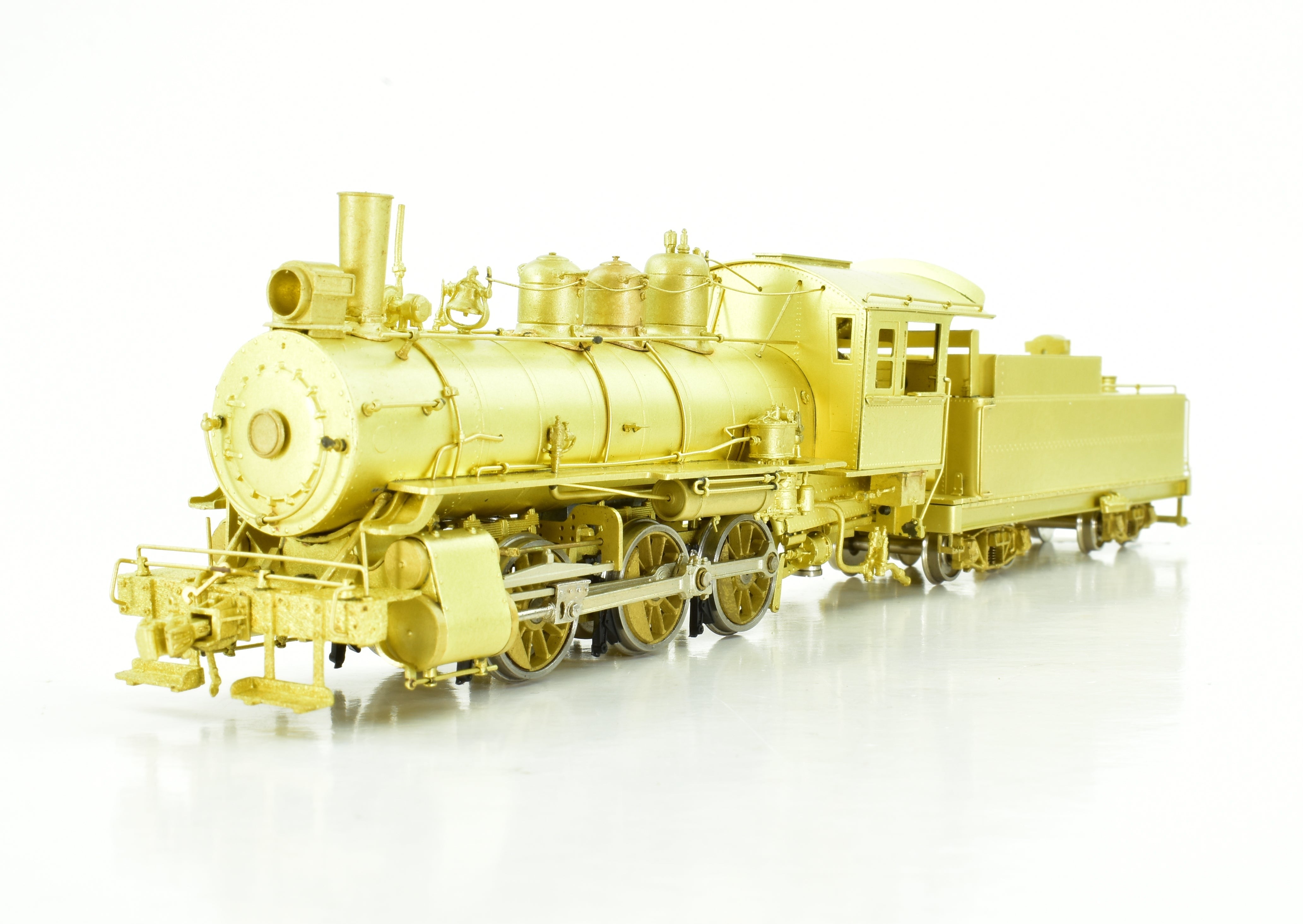 HO Scale Brass Model Train - Oriental Limited CB&Q - Burlington Route G - 8 0 - 6 - 0 Cross Compound Air Pump Replica