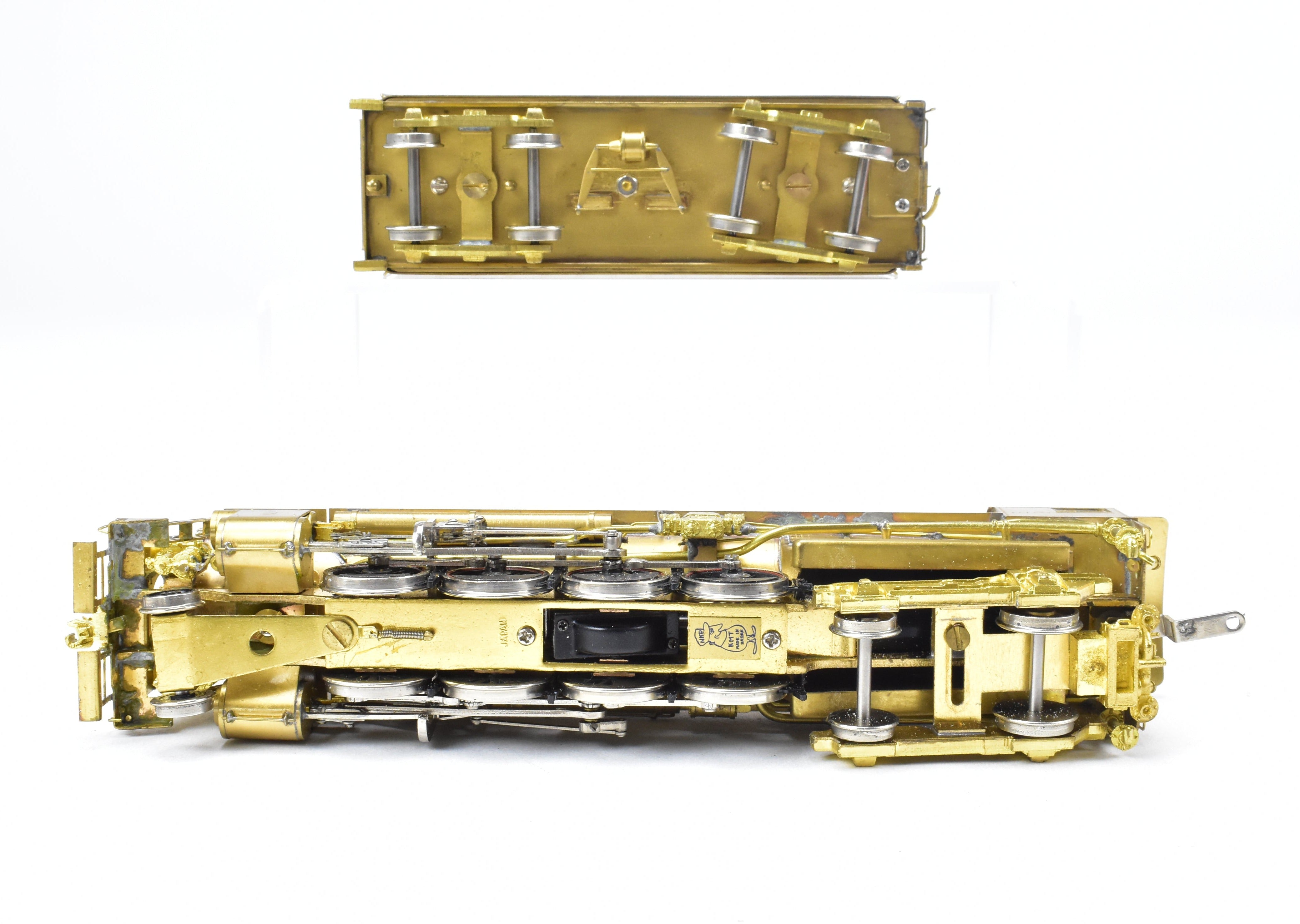 HO Scale Brass NPP Nickel - Plated Boston & Albany Class A - 1b 2 - 8 - 4 with Added Details