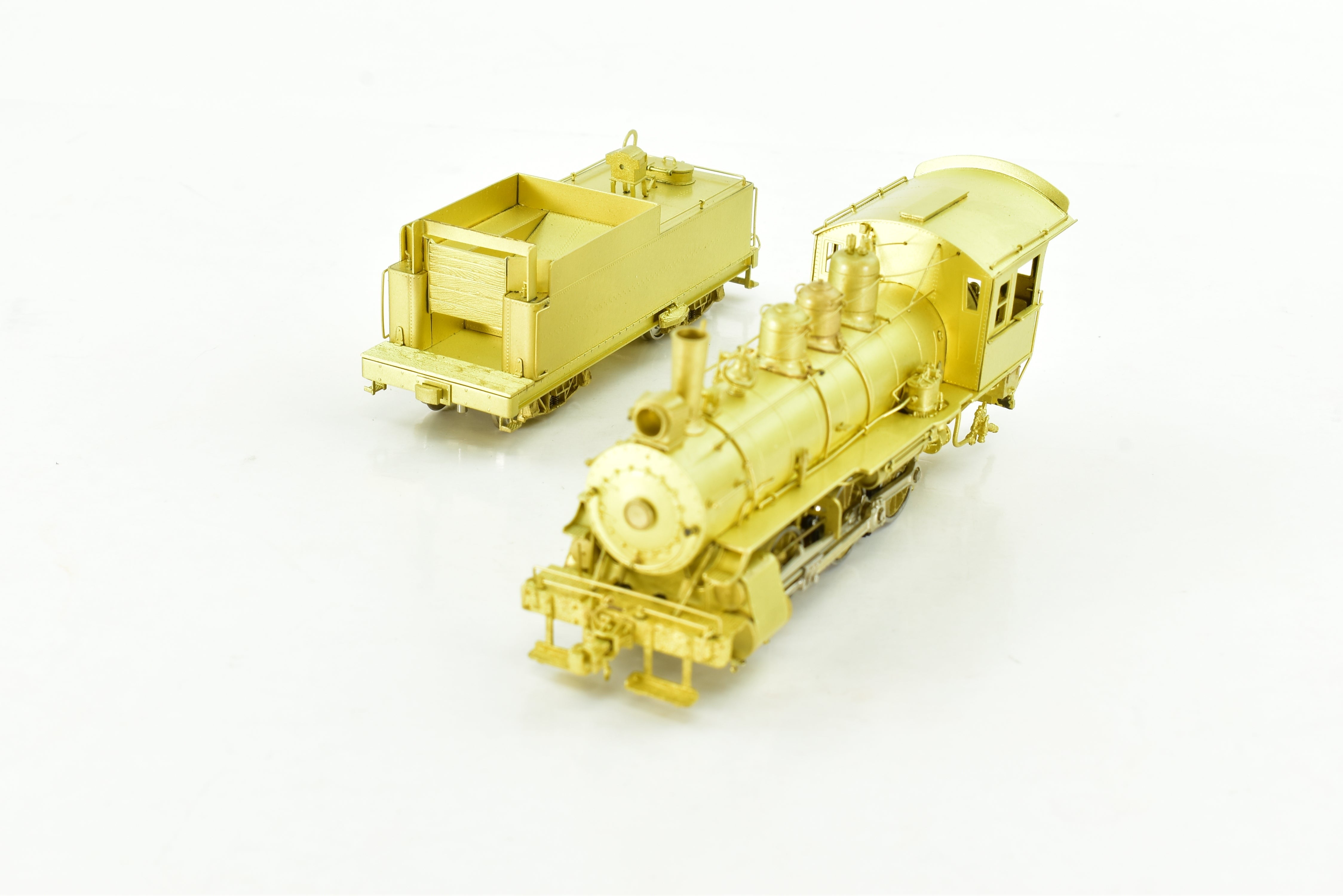 HO Scale Brass Model Train - Oriental Limited CB&Q - Burlington Route G - 8 0 - 6 - 0 Cross Compound Air Pump Replica
