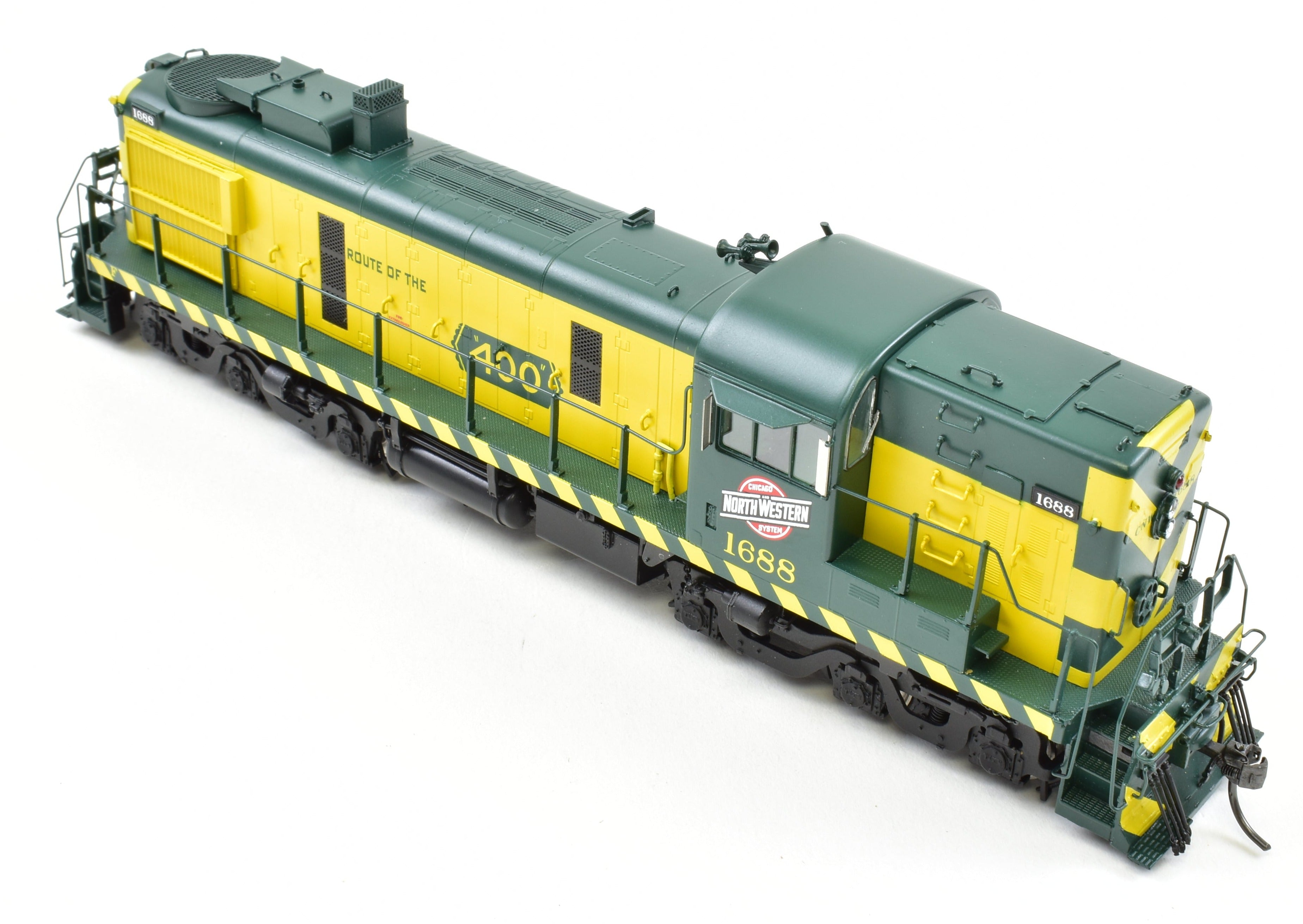 HO Scale Brass OMI ALCo RSD - 5 Phase III Hammerhead FP C&NW Model