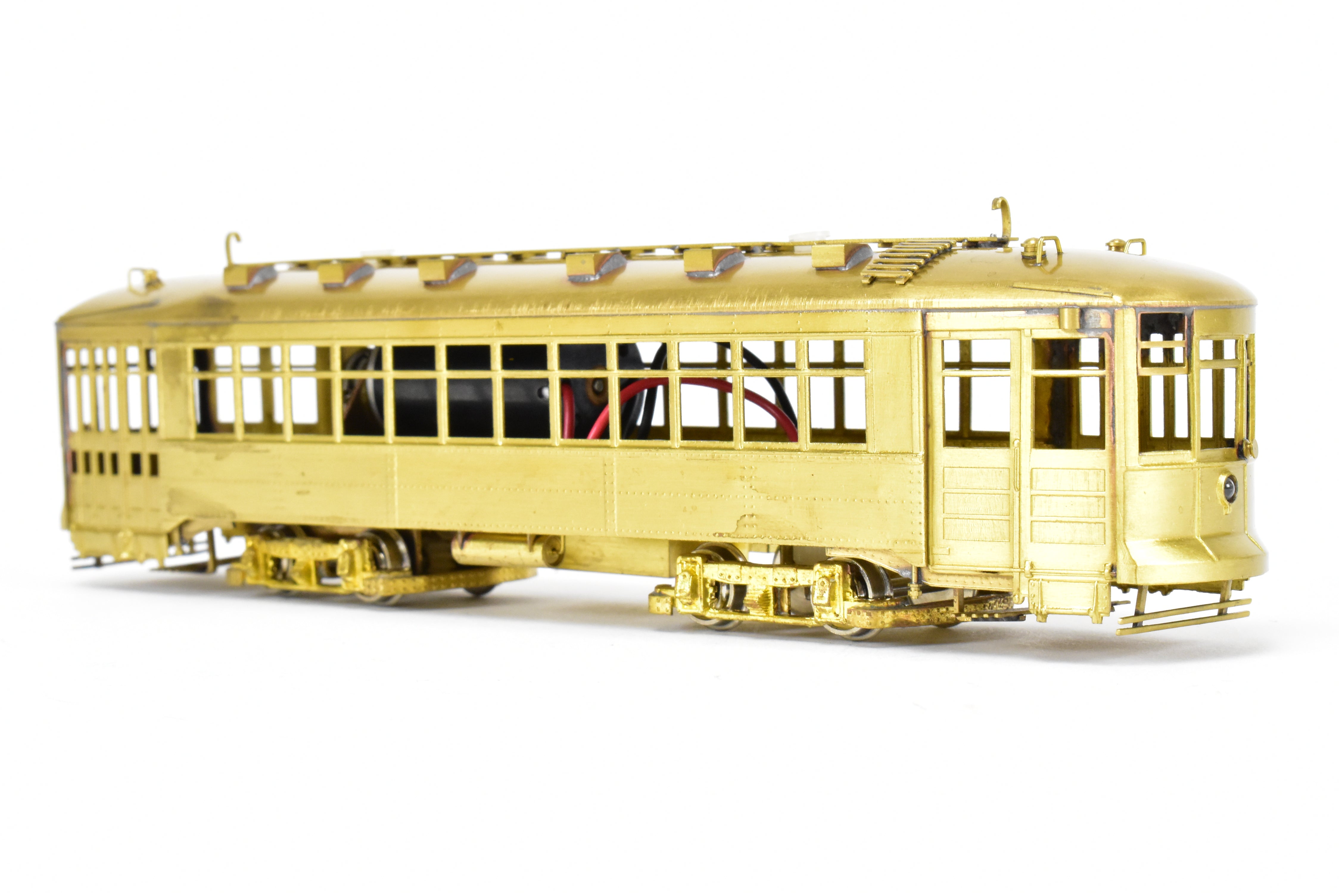 HO Scale Brass Fairfield 345 - 2 CSL Chicago Surface Lines #169 Two - Man City Car