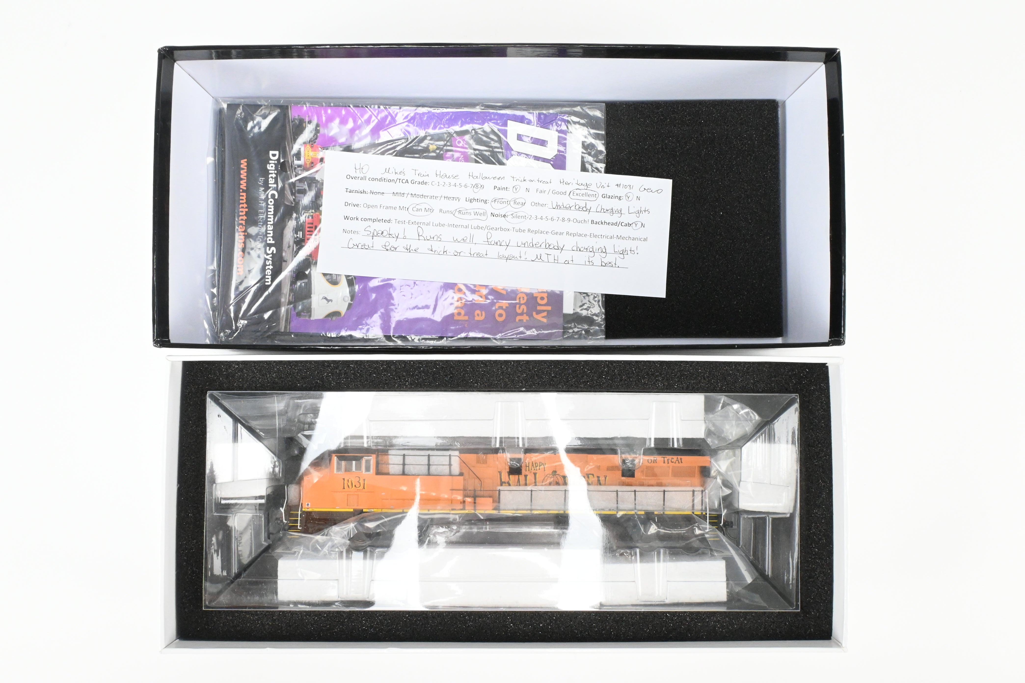 MTH Mike's Train House Halloween ES44AC 1031 with Proto-Sound 3.0/DCC