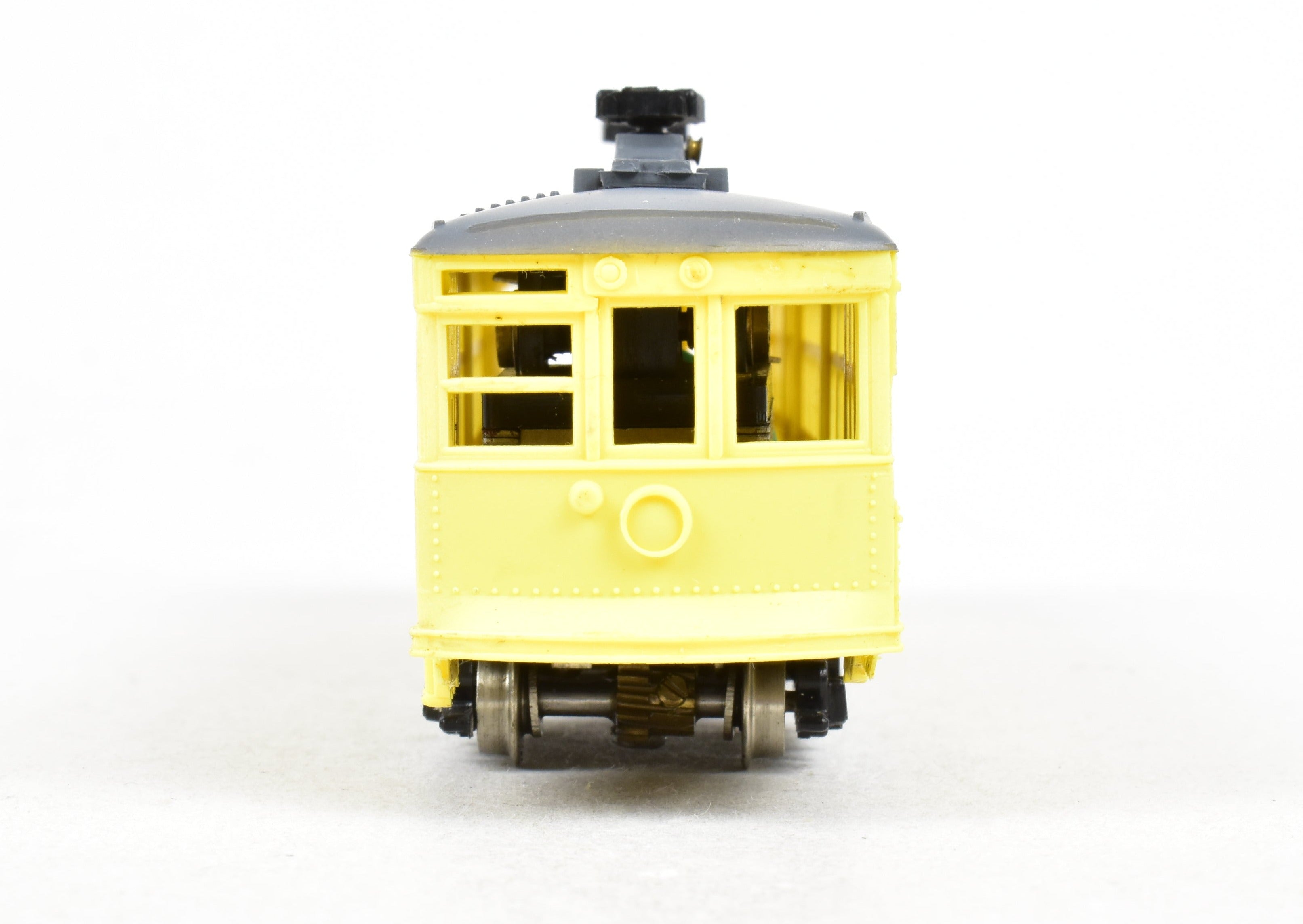 HO Scale Ken Kidder American Car Co. Double-Truck Birney Trolley Model for Kids and Hobbyists