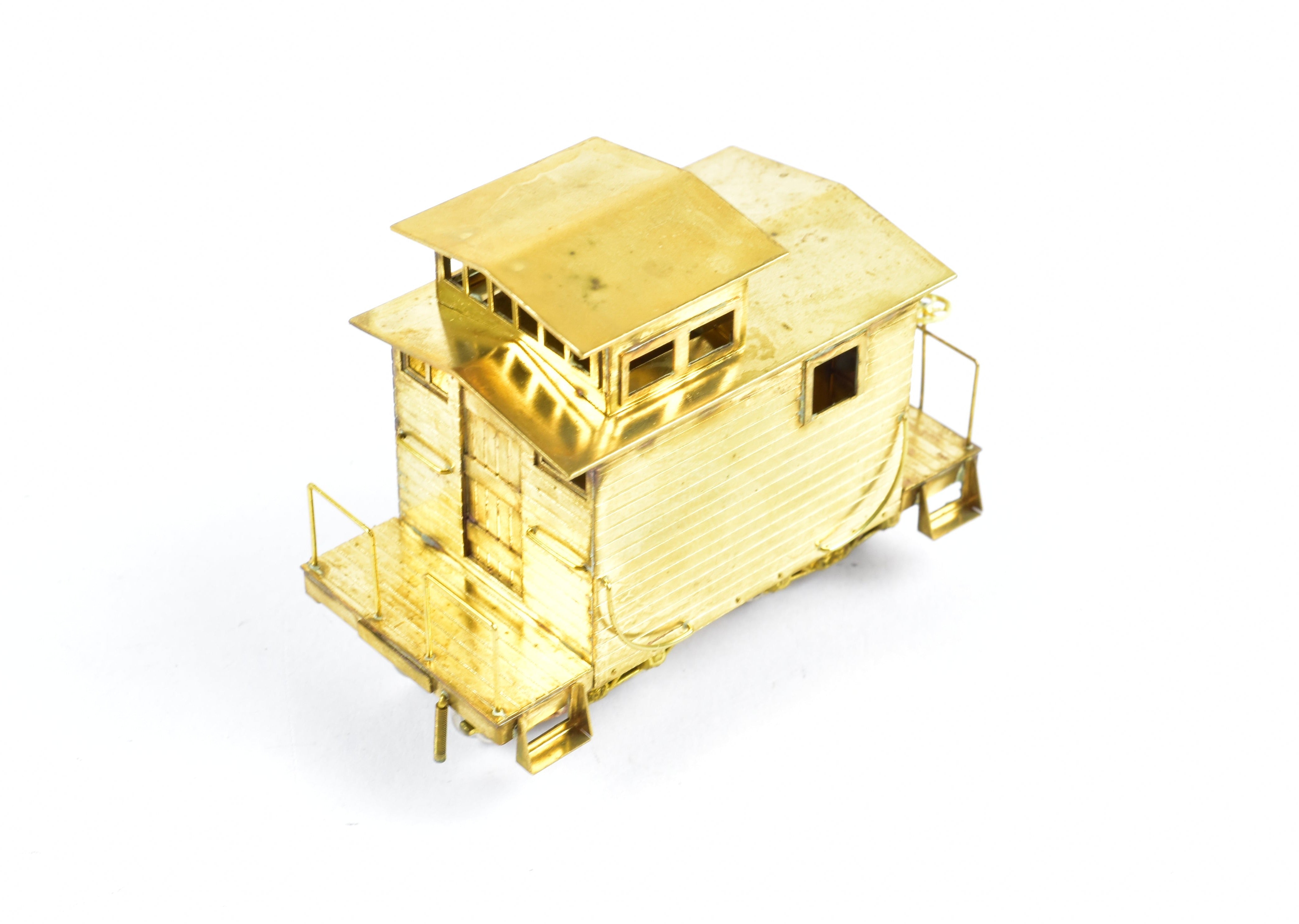 HOn3 Scale Brass Model Train Westside Lumber Co. Short Caboose No. 7 by Westside Model Co.