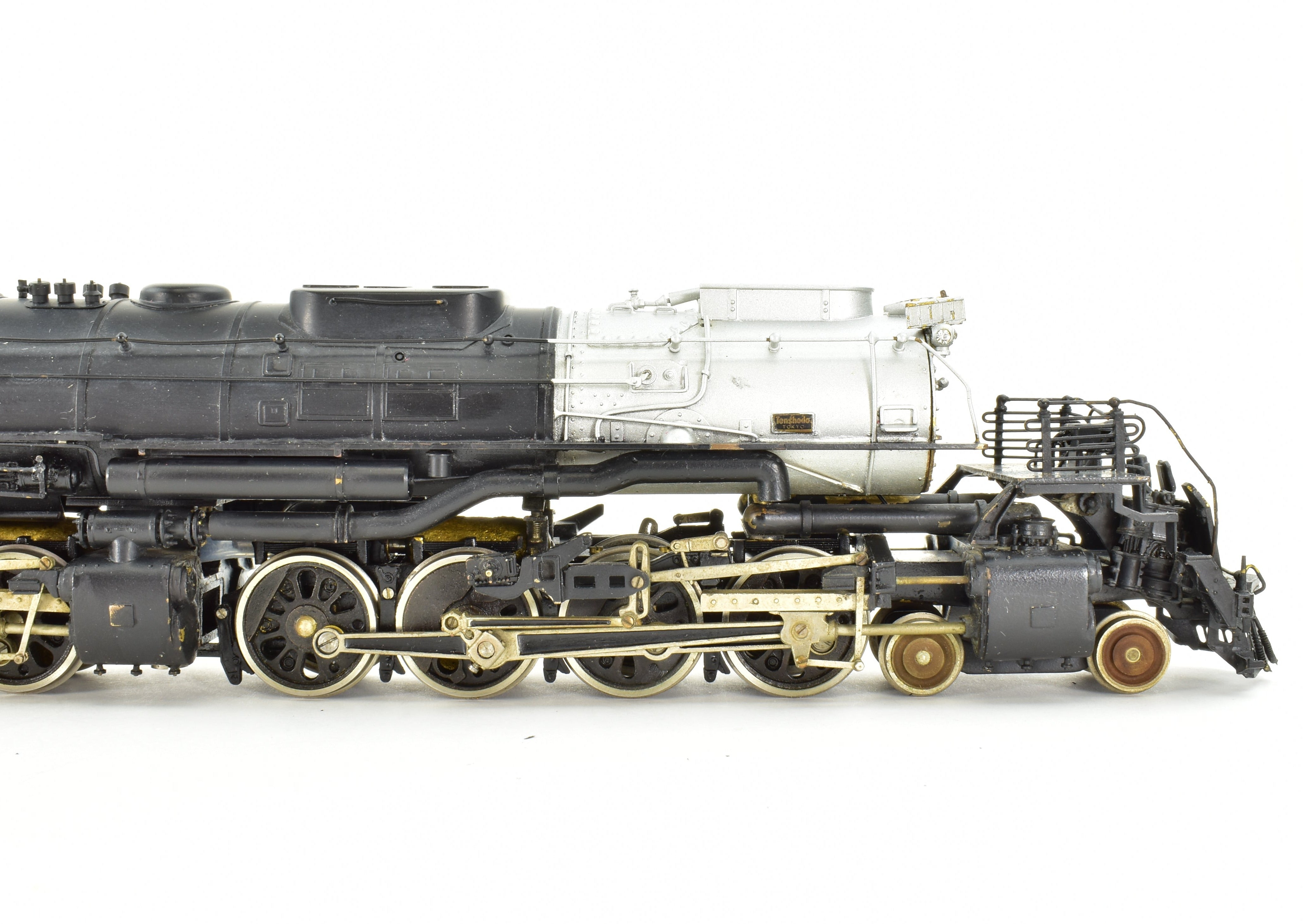 Collectible HO Scale Brass Model Train - PFM Tenshodo Union Pacific 4-8-8-4 Big Boy Crown FP Locomotive No. 4002, Rare Hand-Built Signature Series from 1961