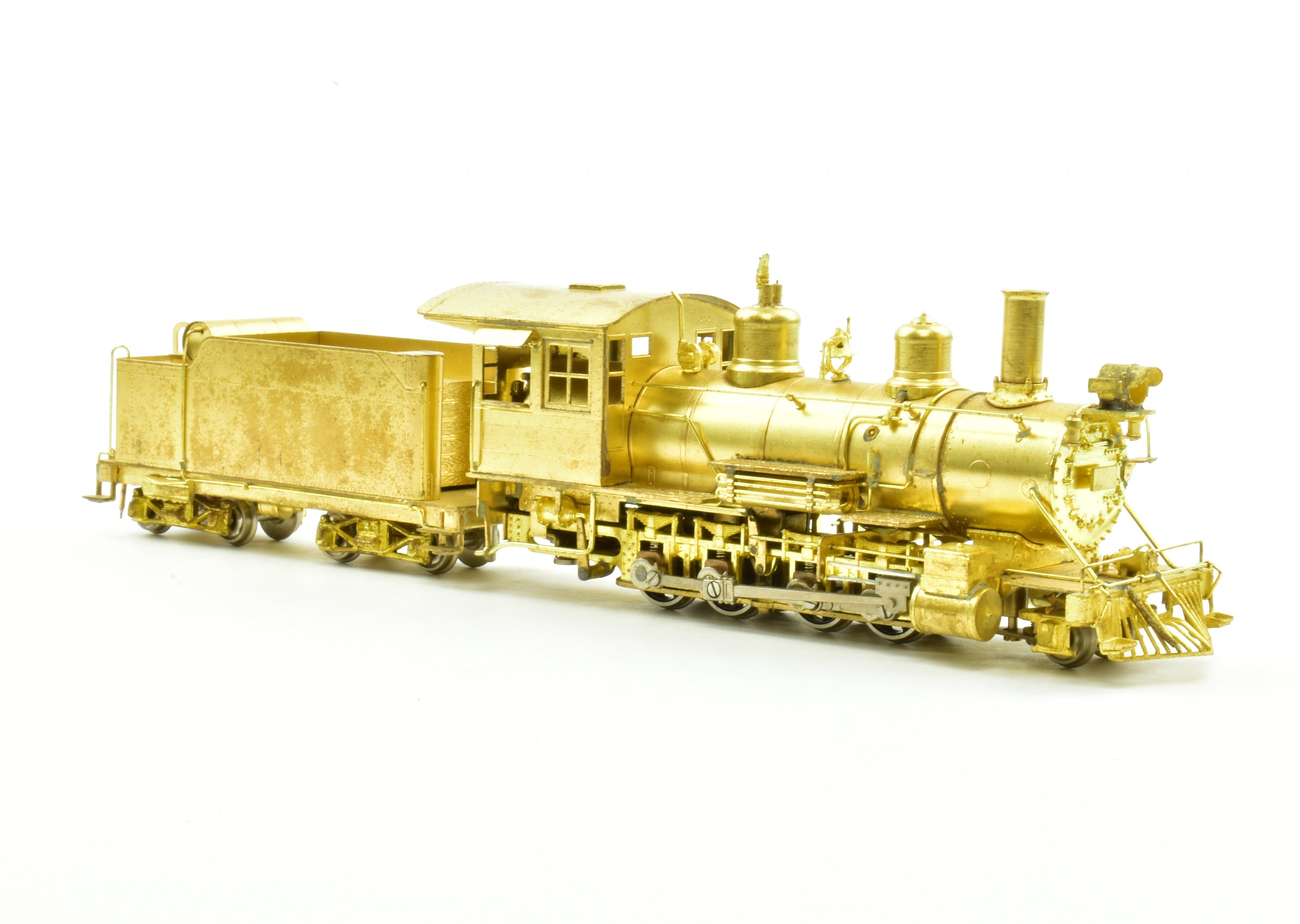 1975 HOn3 Brass Westside D&RGW C - 25 2 - 8 - 0 #375 Model Train