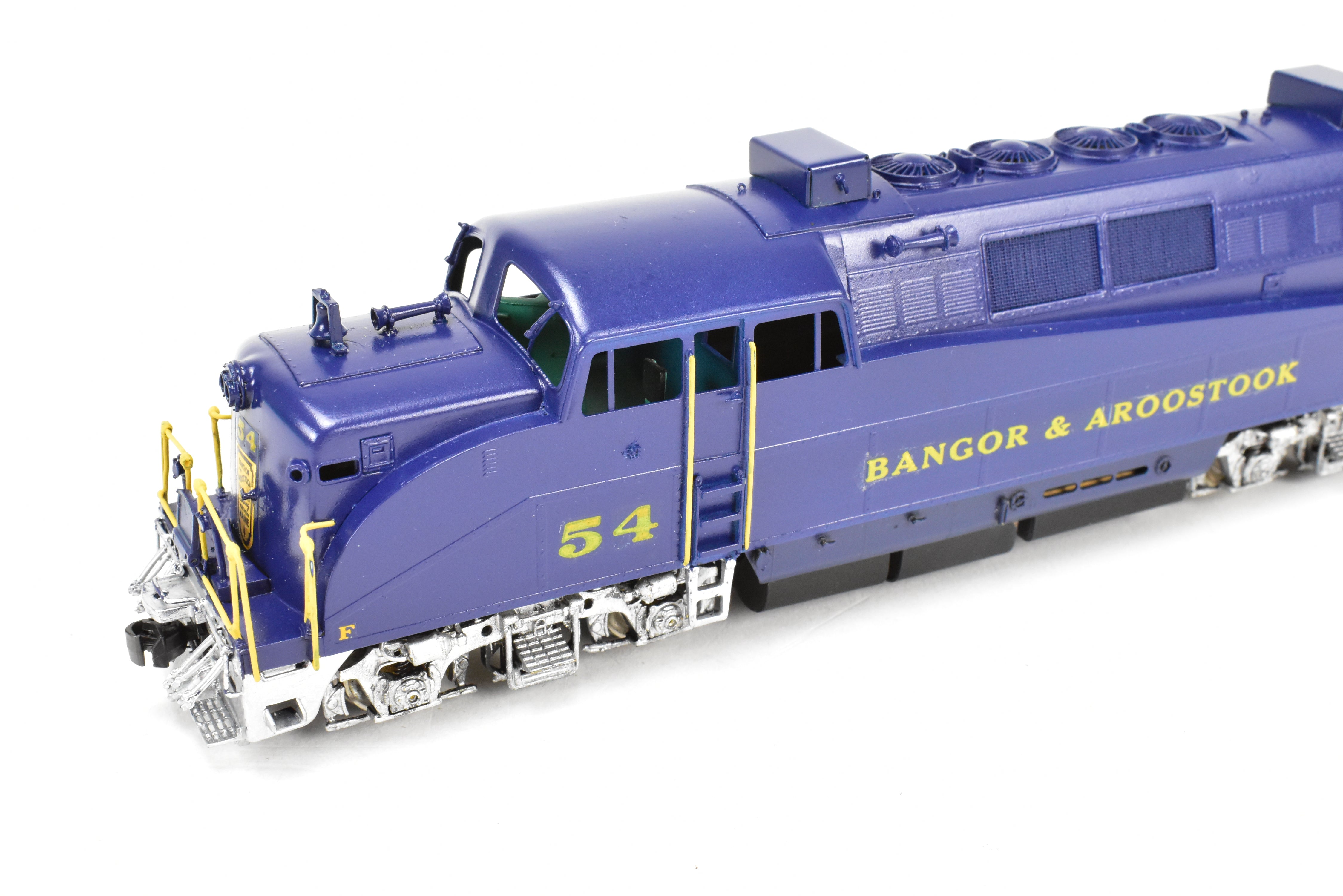 HO Brass OMI - Overland Models Inc. Bangor and Aroostook EMD BL - 2 Type B #54 with Blue Paint