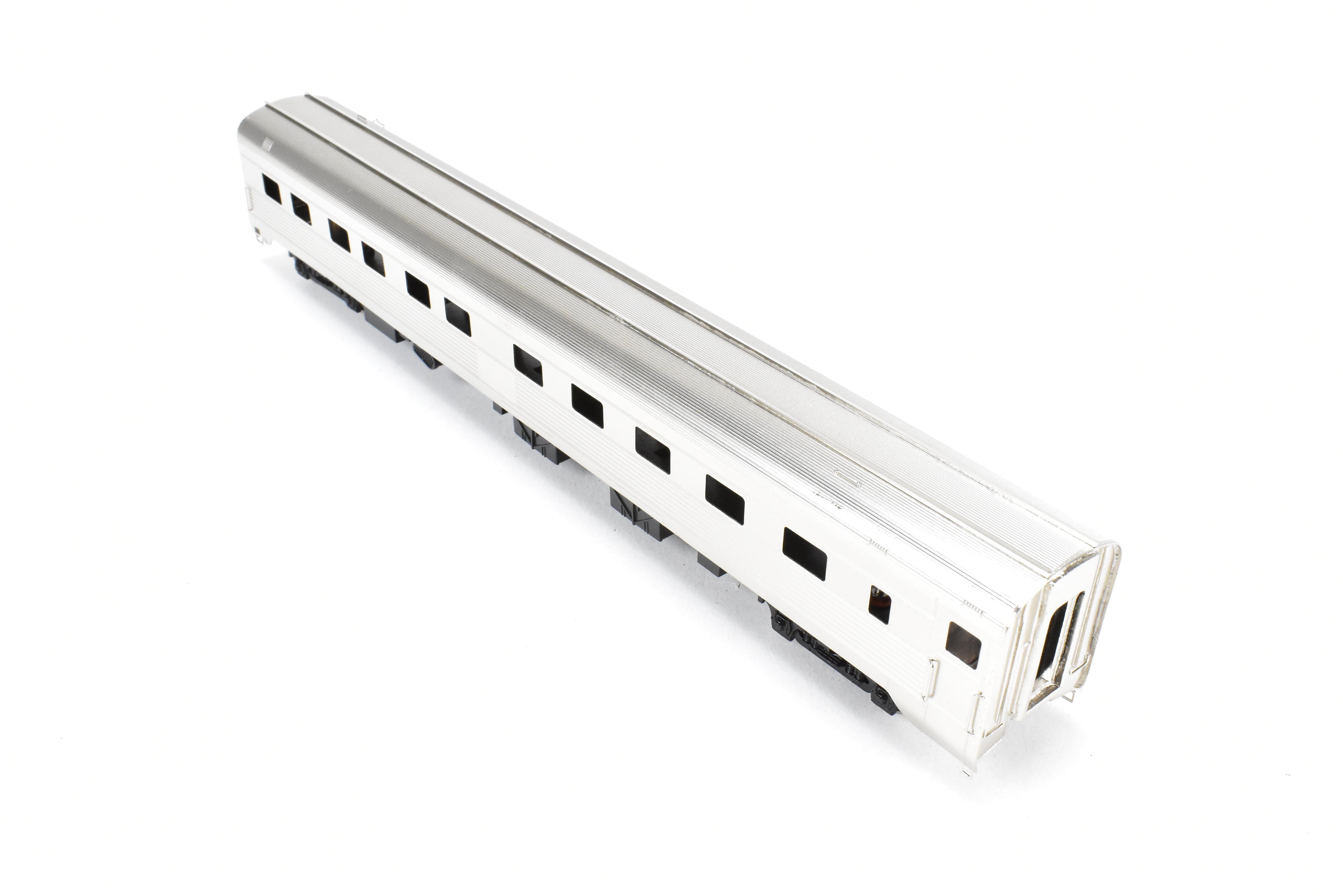 HO Scale Brass The Original Whistle Stop Model Train - Southern Pacific Budd 10 - 6 Sleeper with Factory Nickel Plating