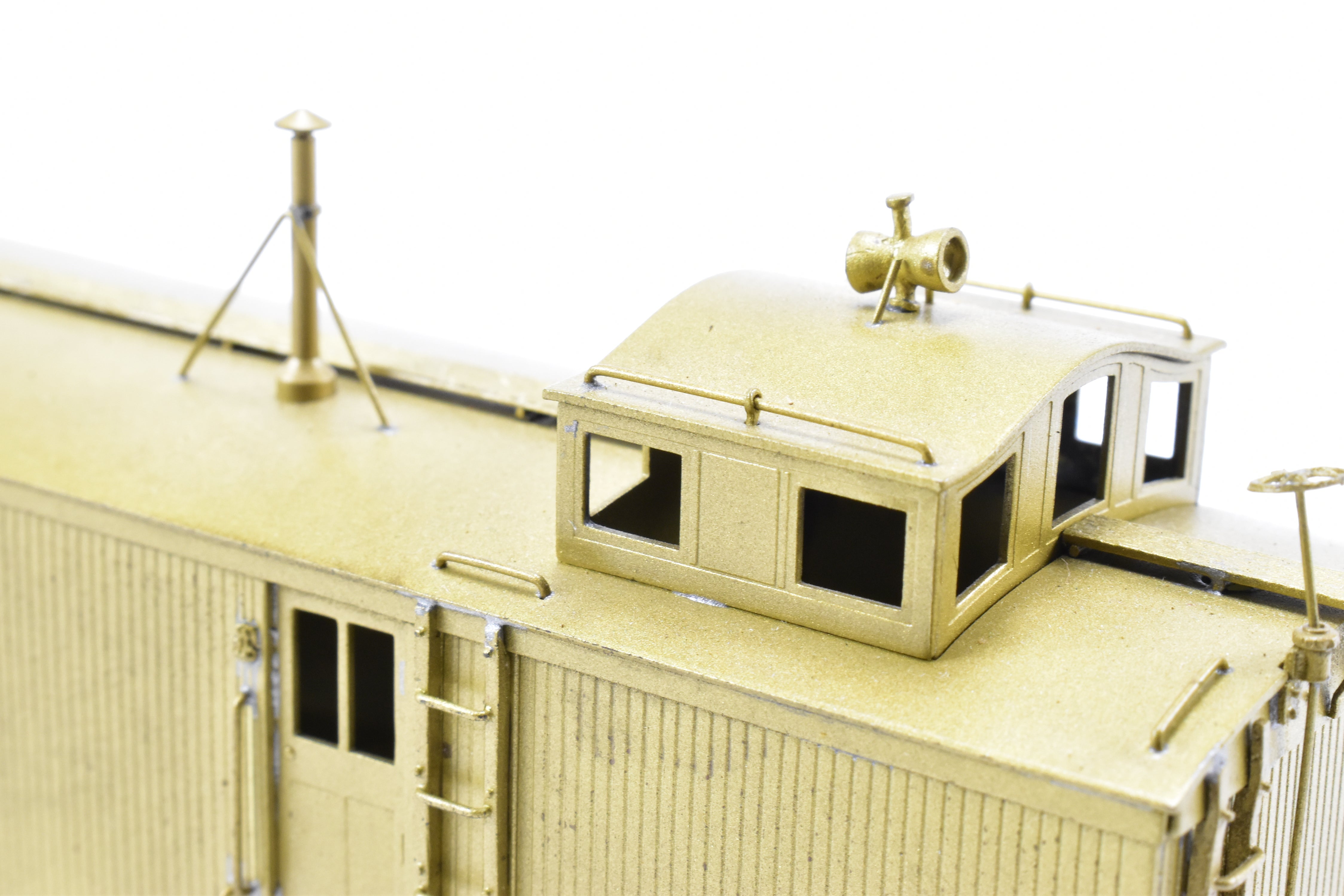 HO Scale Brass Colorado Midland Wood Side-Door Caboose #402 - 414 by Overland Models, Inc. (OMI)