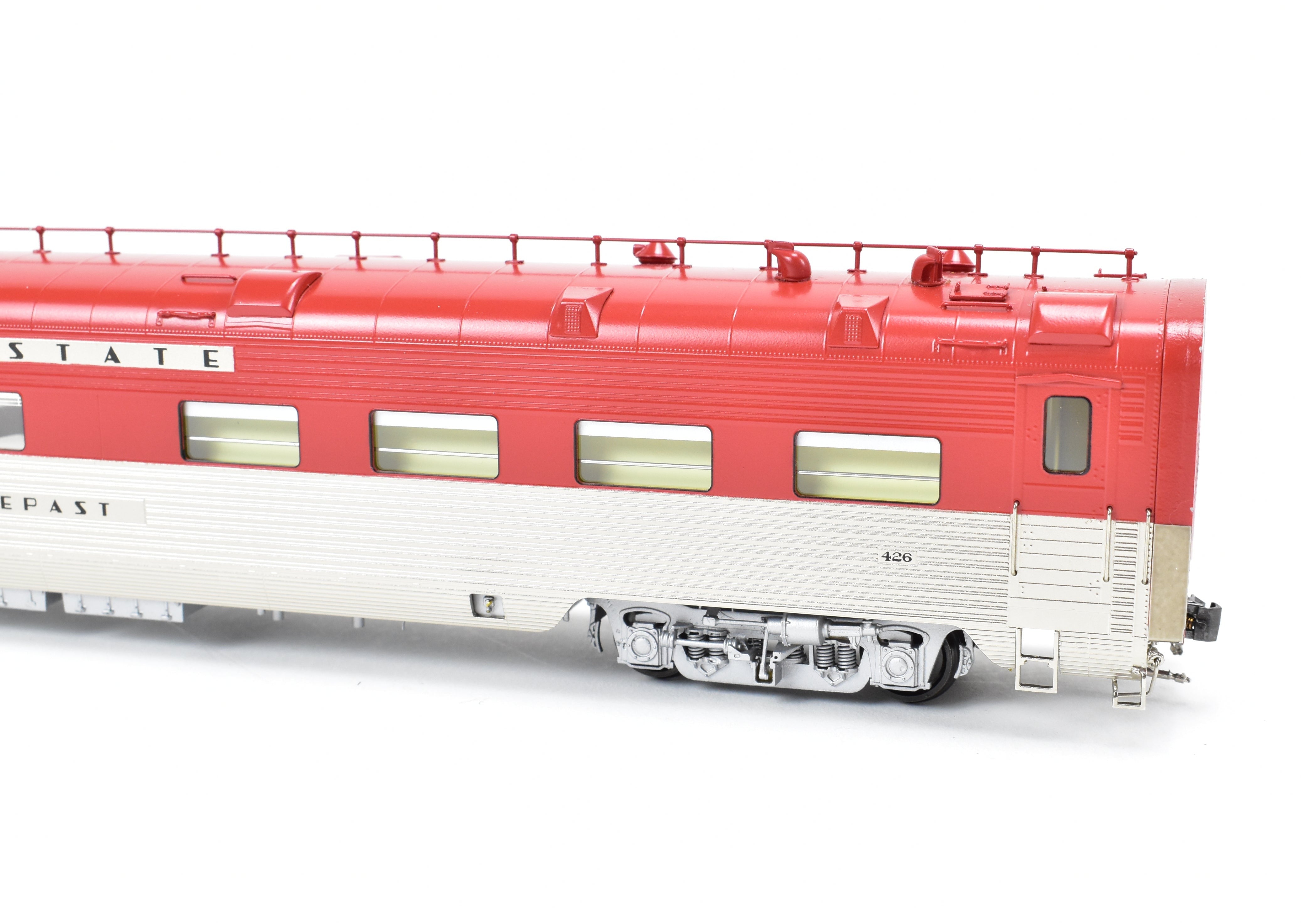 HO Scale Brass Challenger Imports CRI&P/SP 10-Car Passenger Train Set Factory Painted - Incomplete, Rock Island and Southern Pacific Golden State Edition