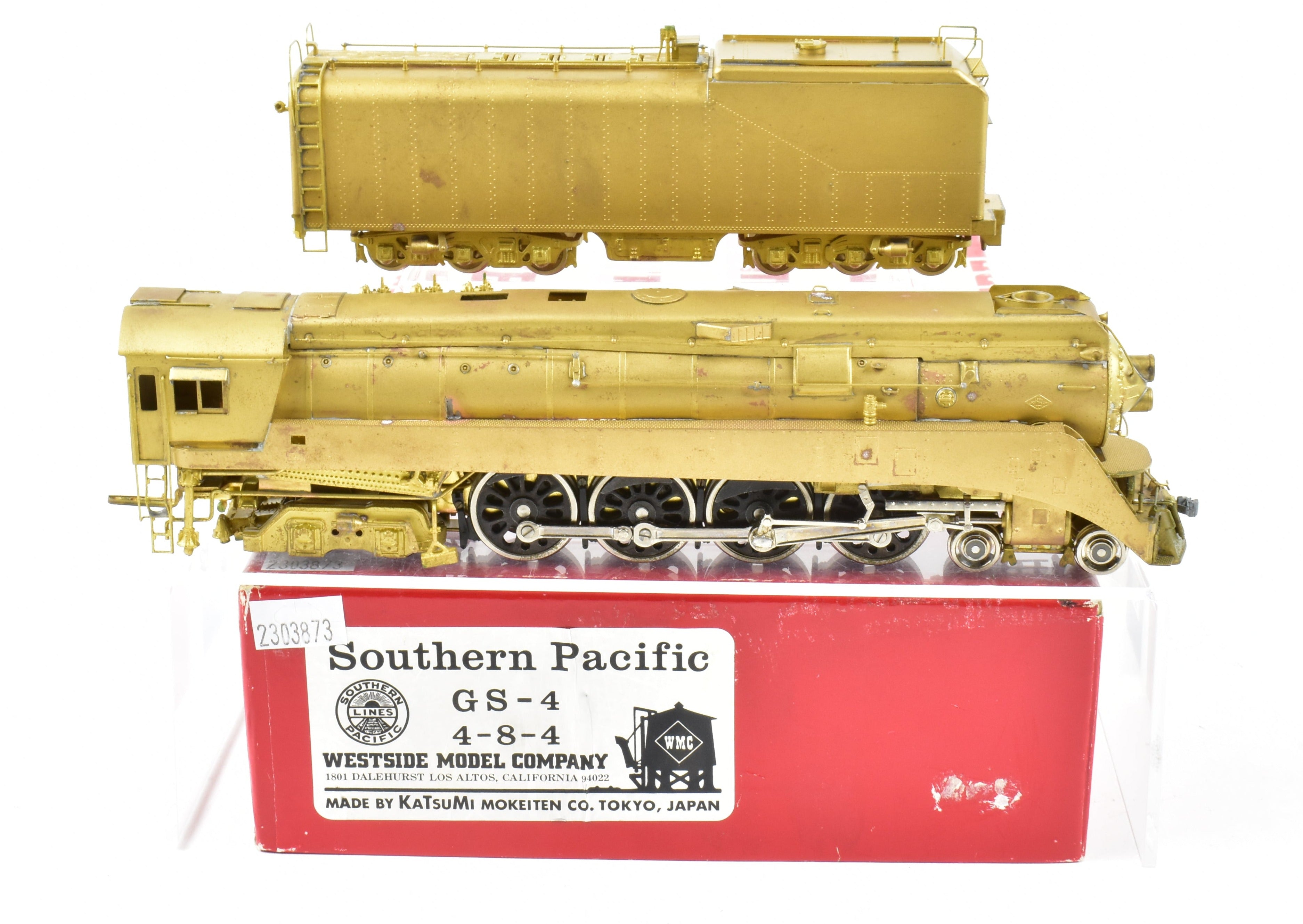 1977 HO Brass Westside Model Co. SP Southern Pacific GS - 4 4 - 8 - 4 Daylight Model