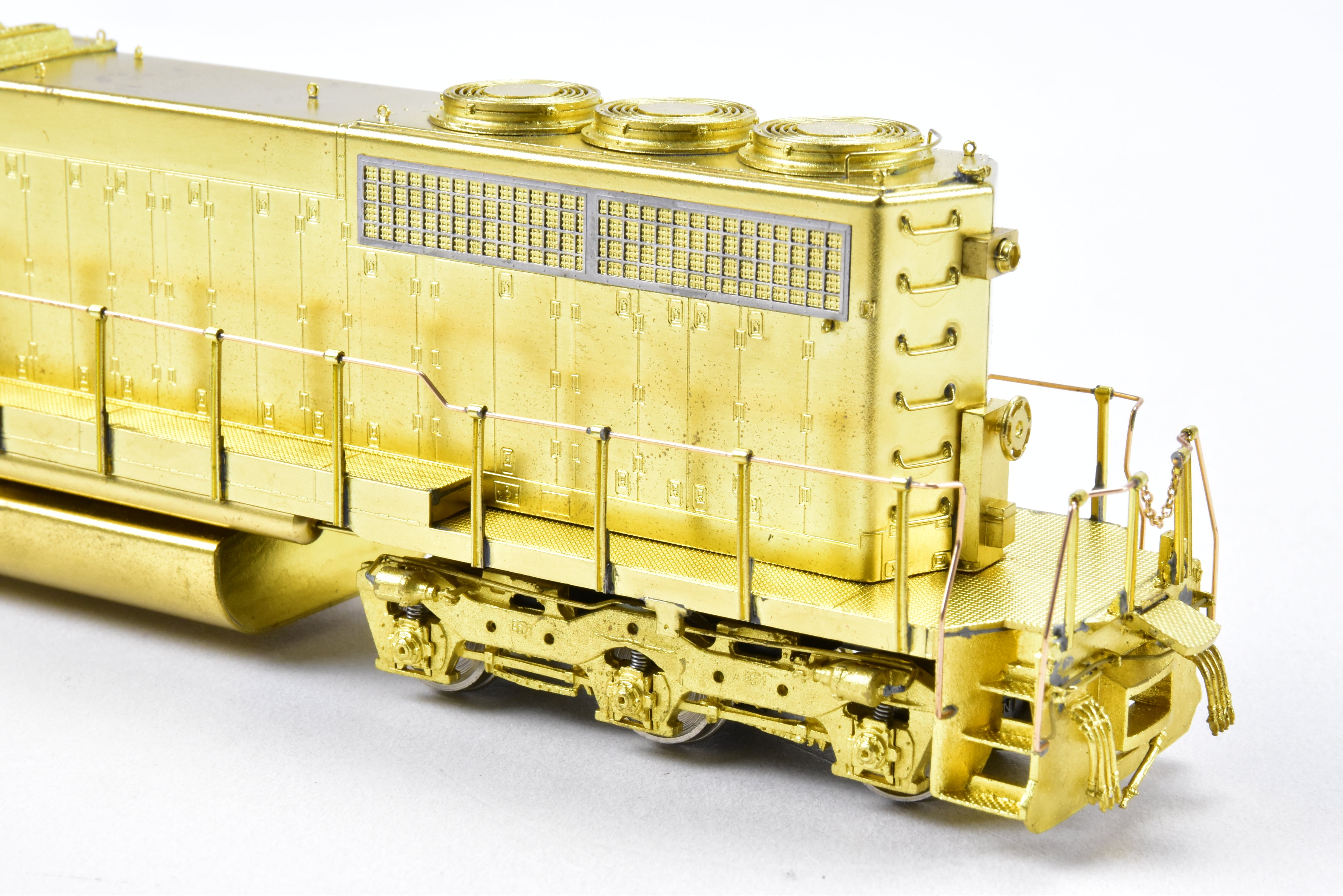 HO Scale Brass Model Train - Overland Models Inc. (OMI) Grand Trunk Western (GTW) EMD SD40 Locomotives Nos. 590 - 5911 without Dynamic Brakes