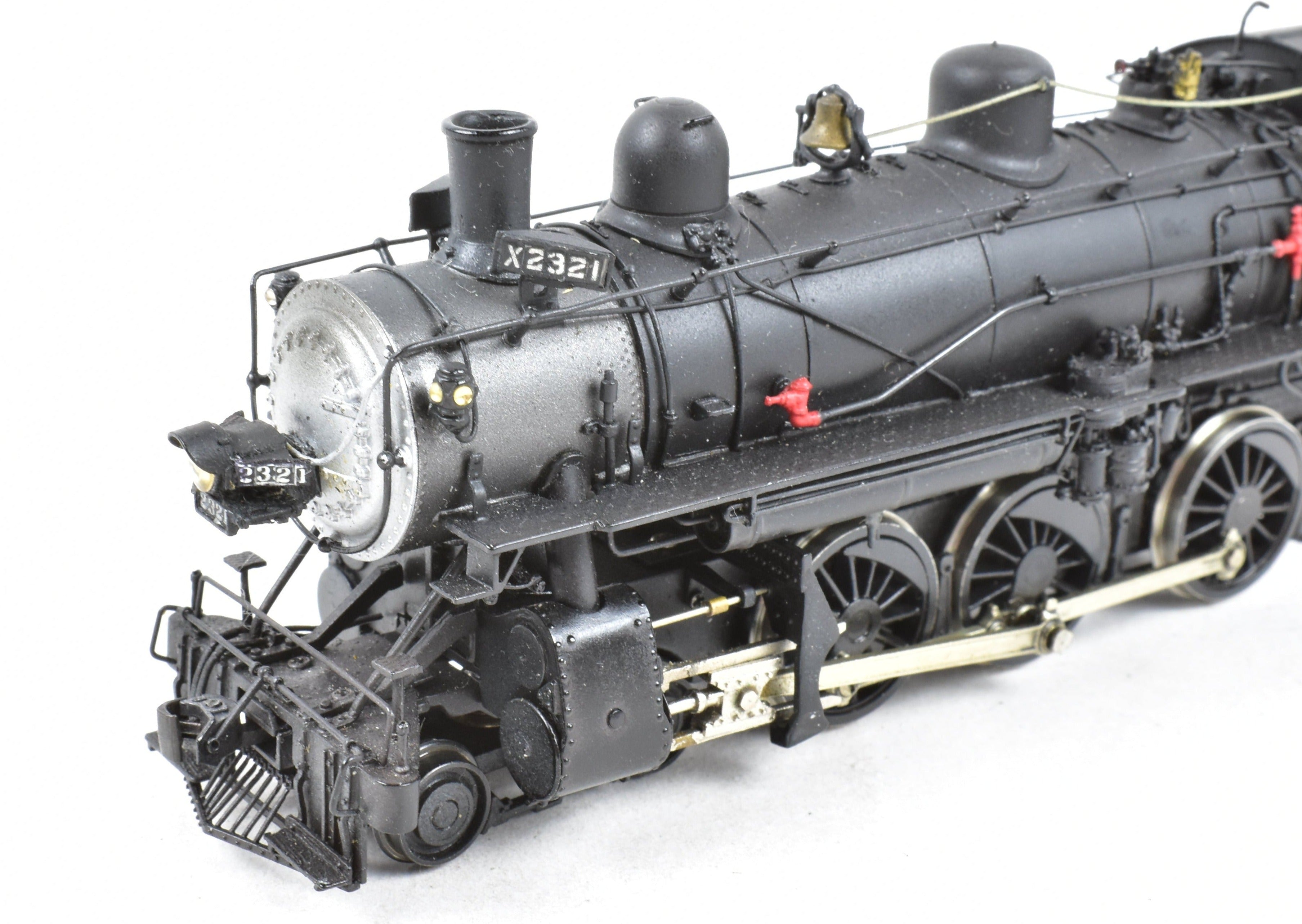 HO Scale Brass Model Train - Precision Scale Co. SP (Southern Pacific) Class T - 28 4 - 6 - 0 Factory Painted with Added DCC Functionality