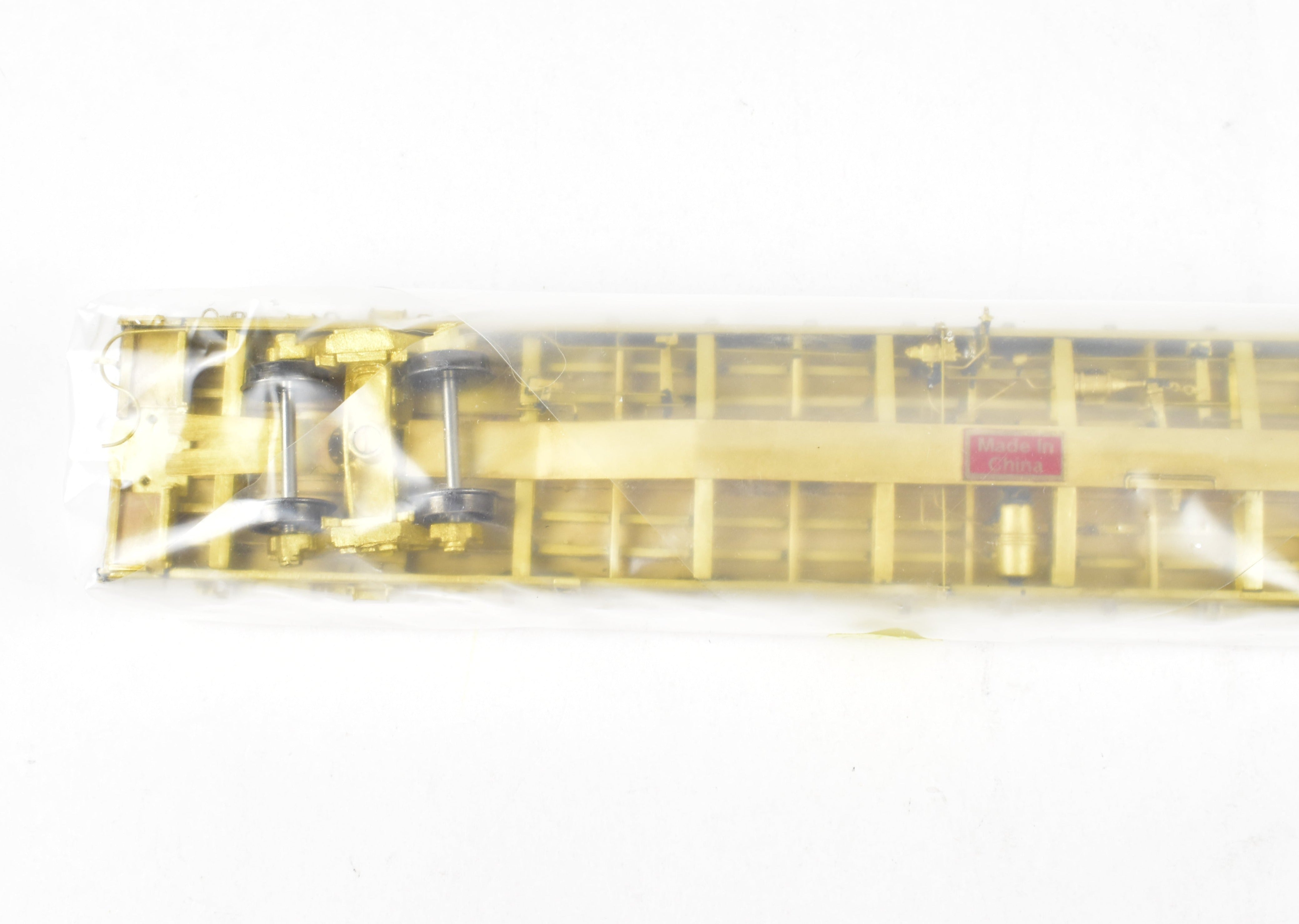 HO Scale Brass OMI - Overland Models, Inc. 68-Foot Finger Rack Flat Car Models for Various Railroads, Numbered from 80246 to 80519