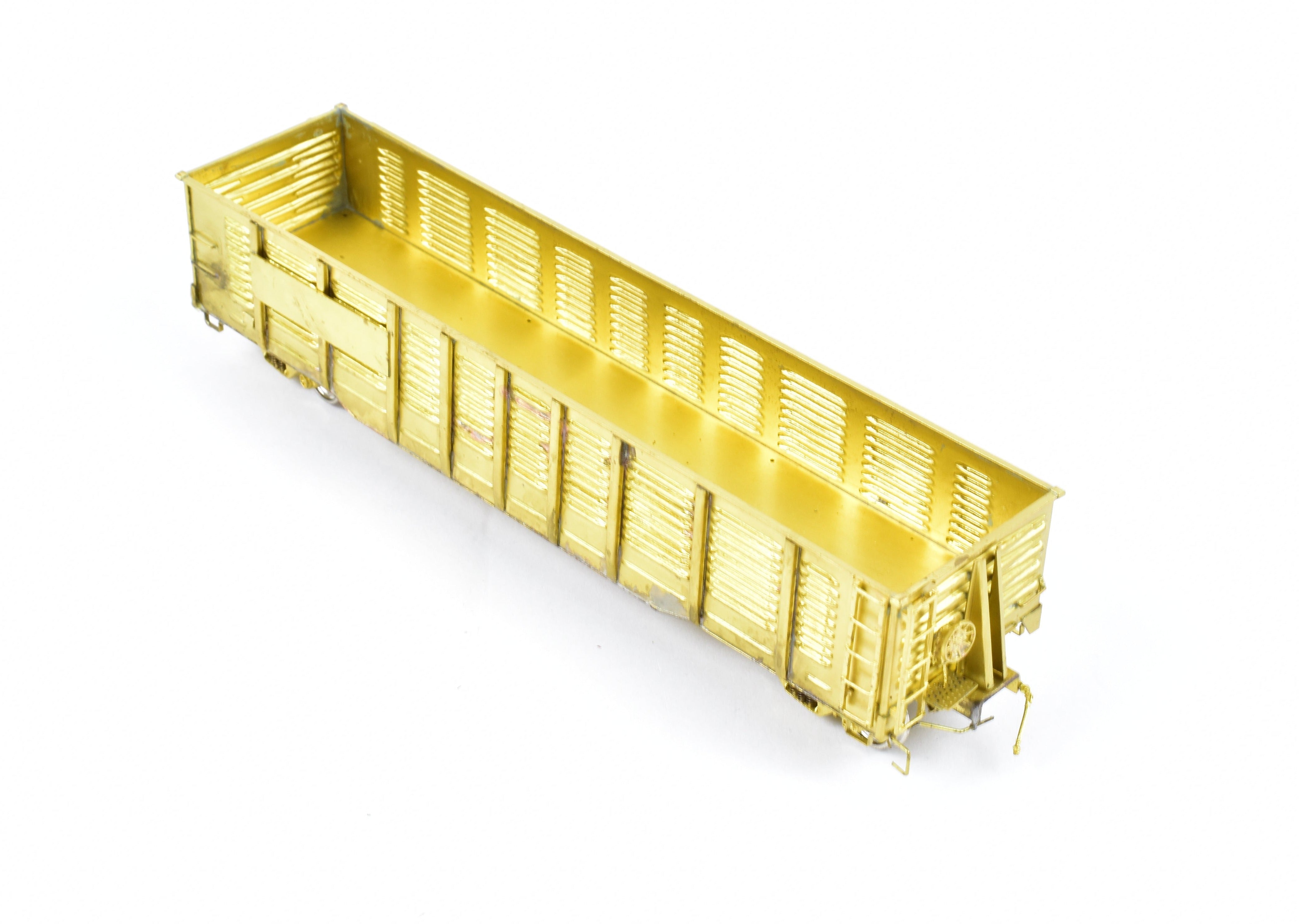 OMI Overland Models HO Brass ATSF - Santa Fe 100 Ton Gondola Model