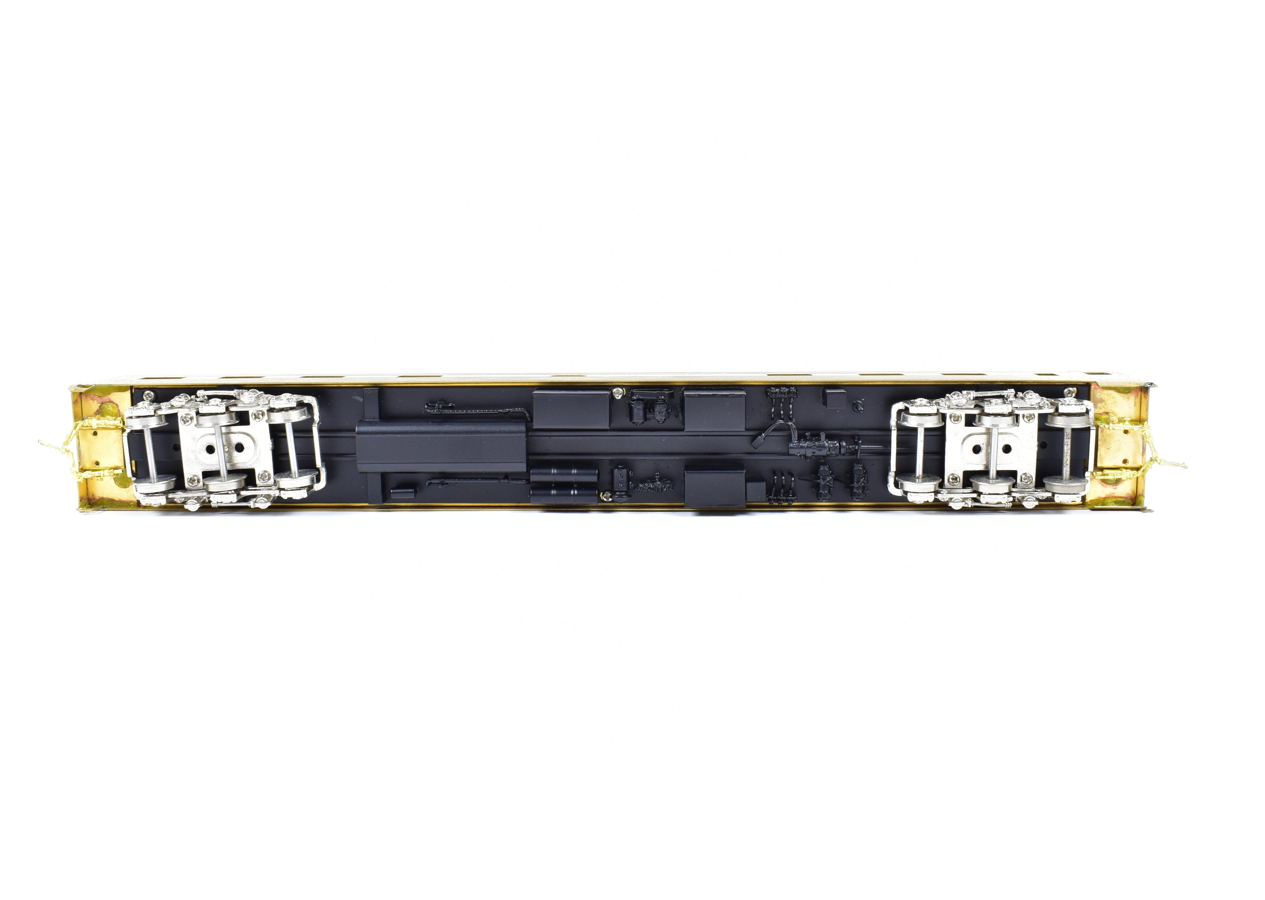 HO Scale Brass Cascade Models Missouri Pacific 10 Roomette 6 Double Bedroom Budd Sleeper Train Cars (Nos. 616 - 621) for Model Train Enthusiasts