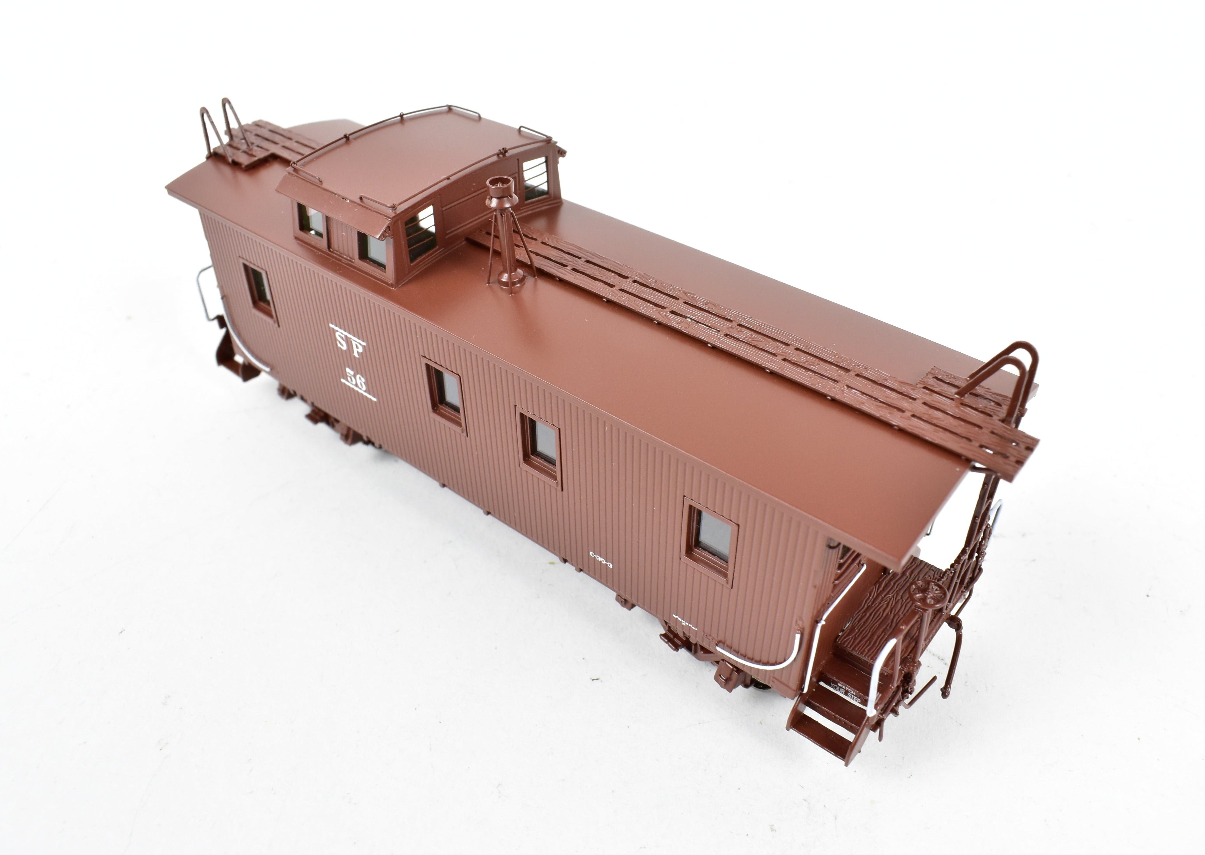 HO Scale Brass Southern Pacific Wood Side Caboose, Class C - 30 - 3 FP No. 56 by Challenger Imports