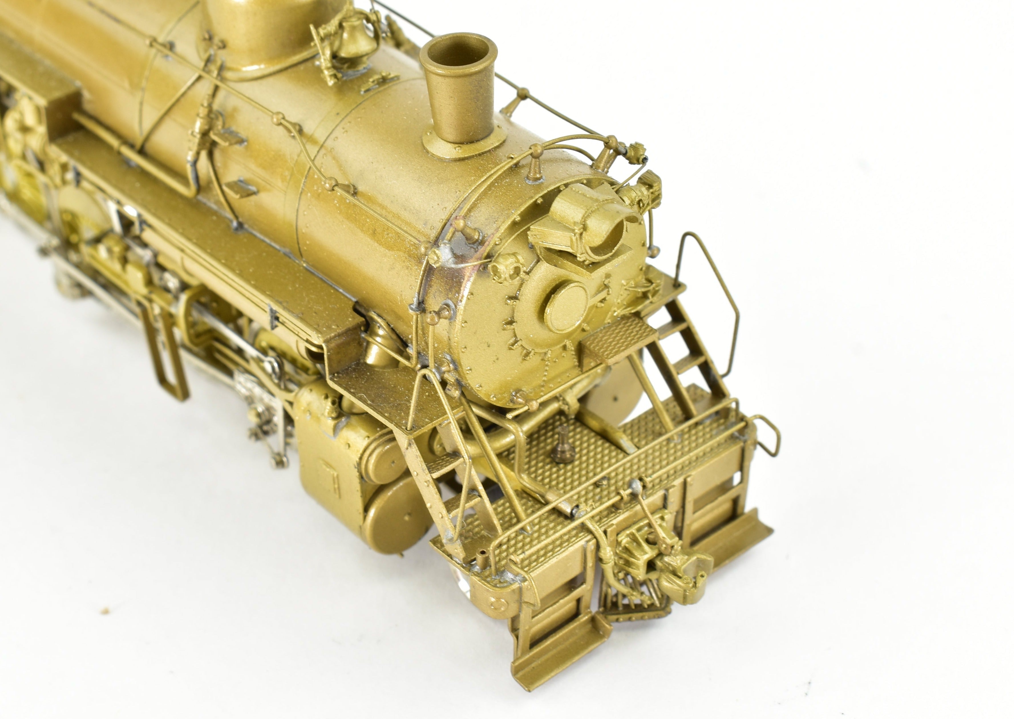HO Scale Brass Model of Oriental Limited CB&Q - Burlington Route O - 1a 2 - 8 - 2 Steam Locomotive