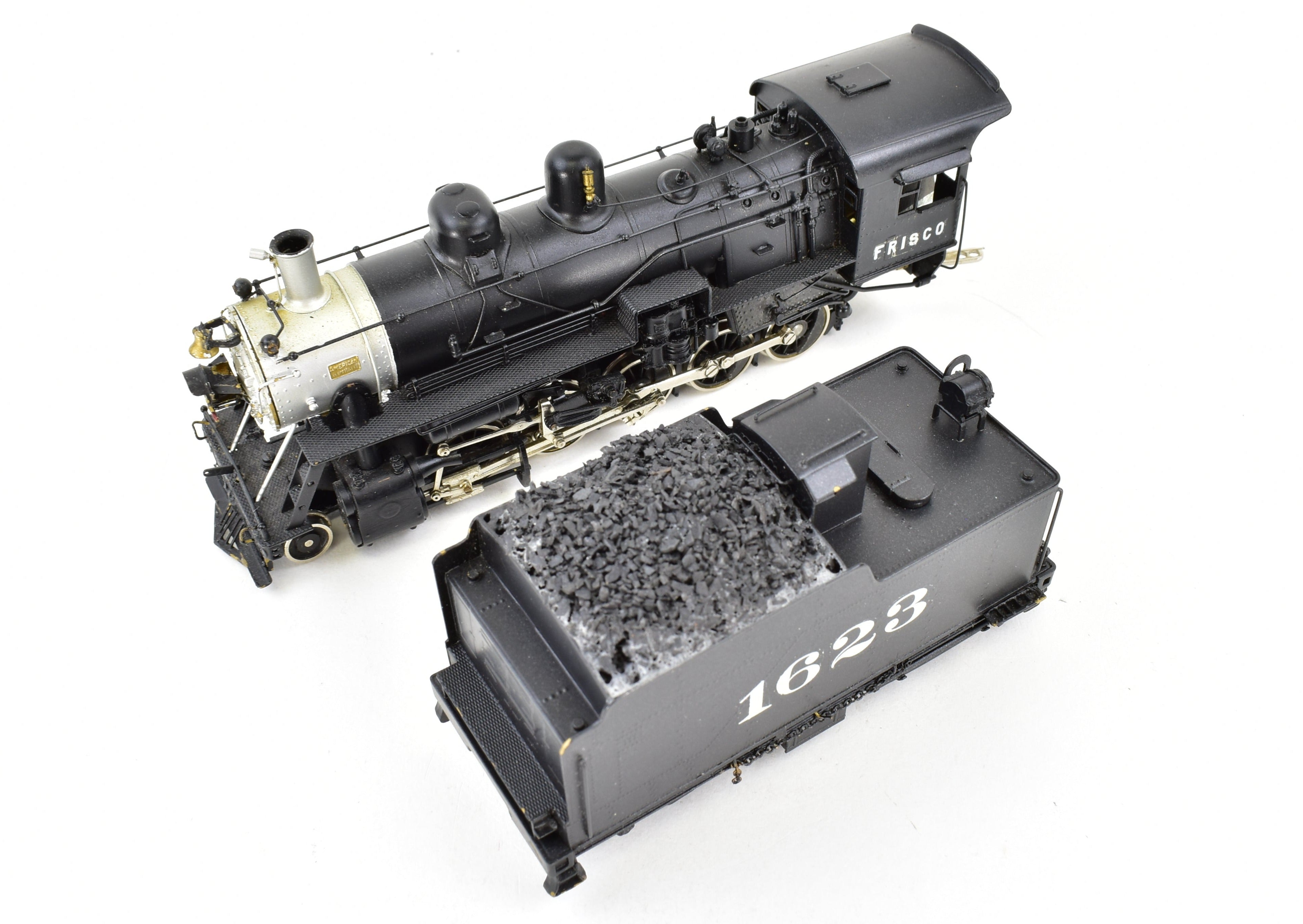 Custom Painted HO Brass PFM - United SLSF Frisco 2-10-0 Decapod Model