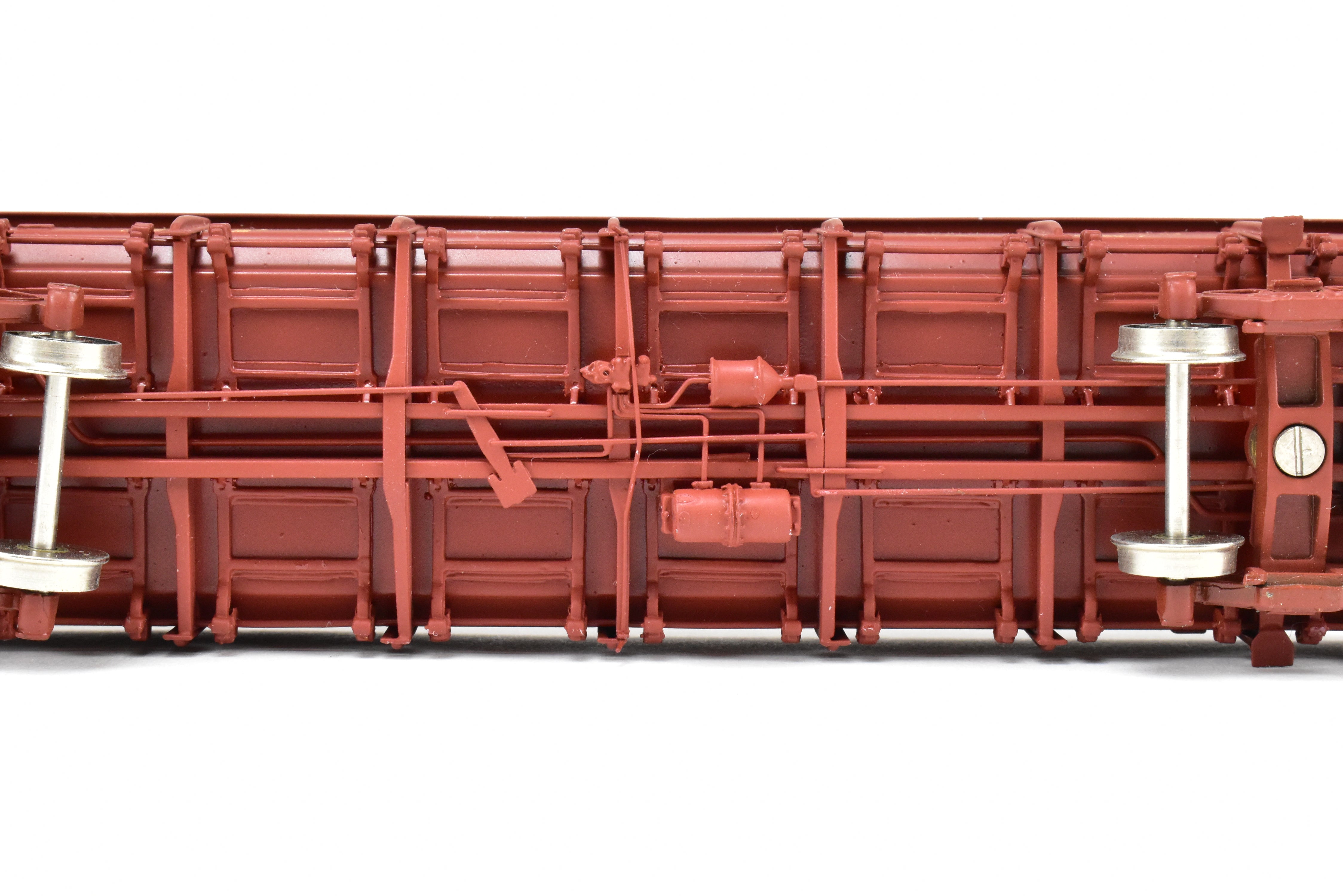 HO Scale Brass Gondola Model - Challenger Imports Union Pacific Class G50 - 7 Drop Bottom Gondola Version 1 with Single Side Sheets, Factory - Painted and Numbered FP #62048