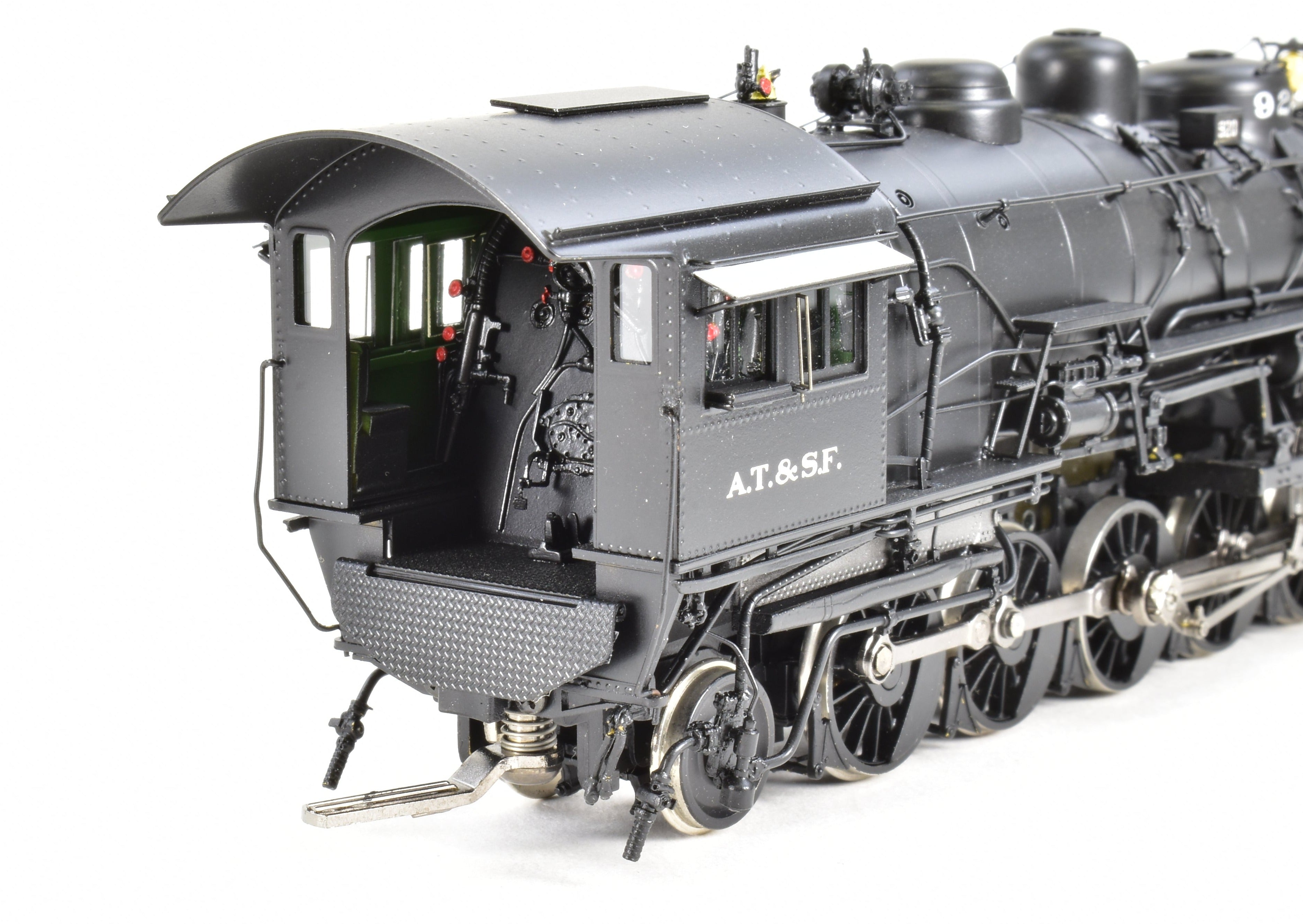 HO Scale Brass ATSF - Santa Fe 2-10-2 #920 Factory Painted Division Point Model