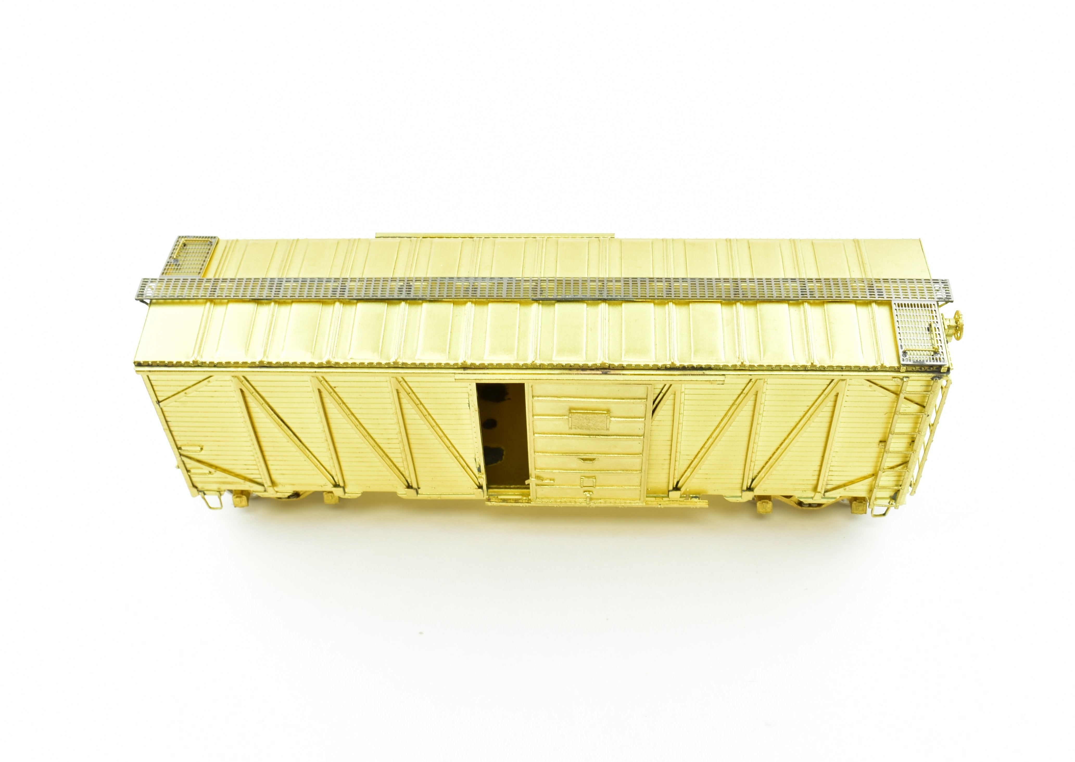 HO Brass OMI NKP Nickel Plate Road 'War Emergency' OSB Boxcar by Overland Models