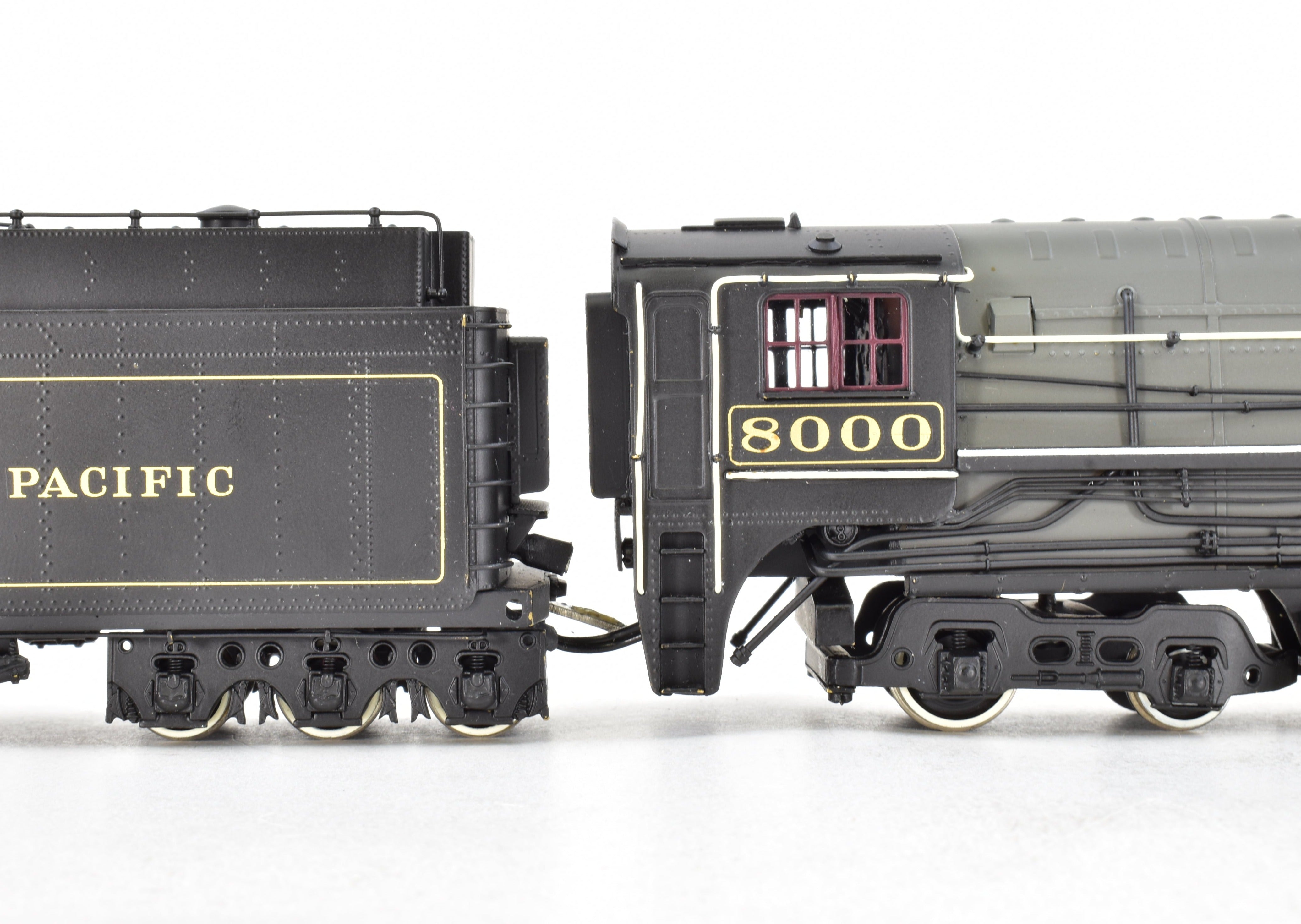 HO Scale Brass Canadian Pacific Railway T4a 2-10-4 Locomotive Model - Totem Models, CP No. 8000