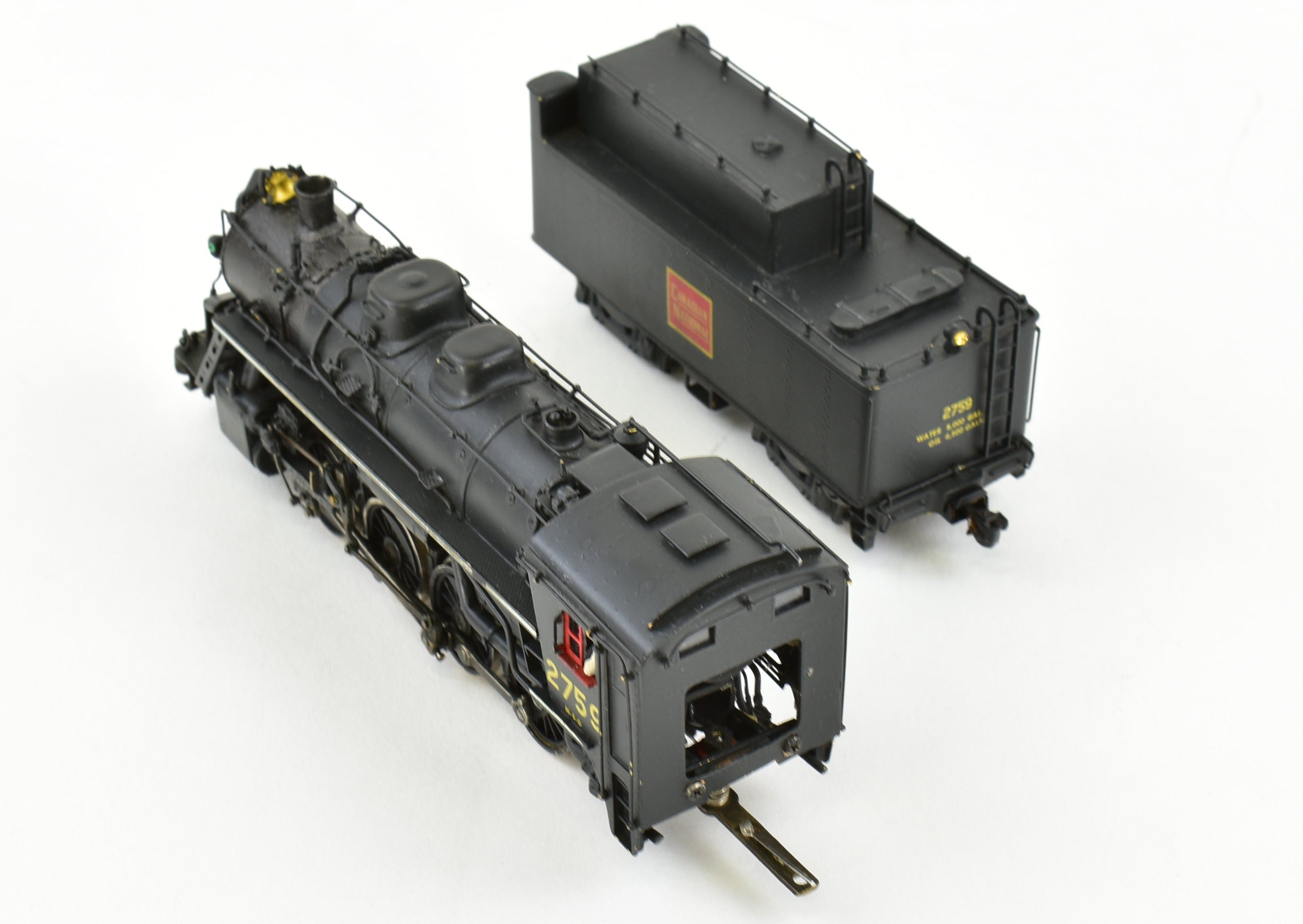 HO Brass Van Hobbies CNR N5d 2-8-0 Consolidation Model in Fair Condition
