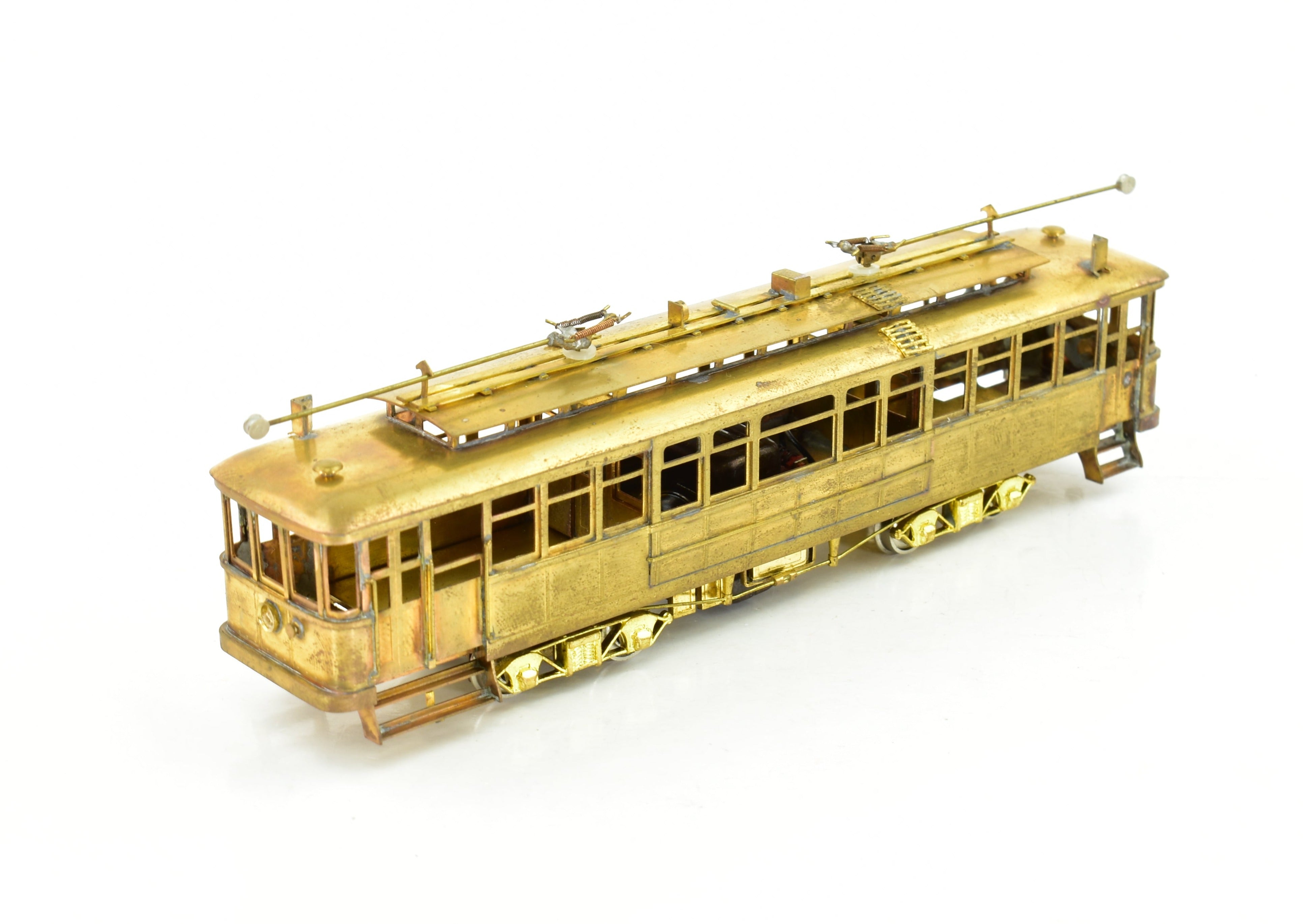 1970 HO Scale Brass Los Angeles Railway Type B-1 Streetcar by S. Soho & Co (AS-IS)