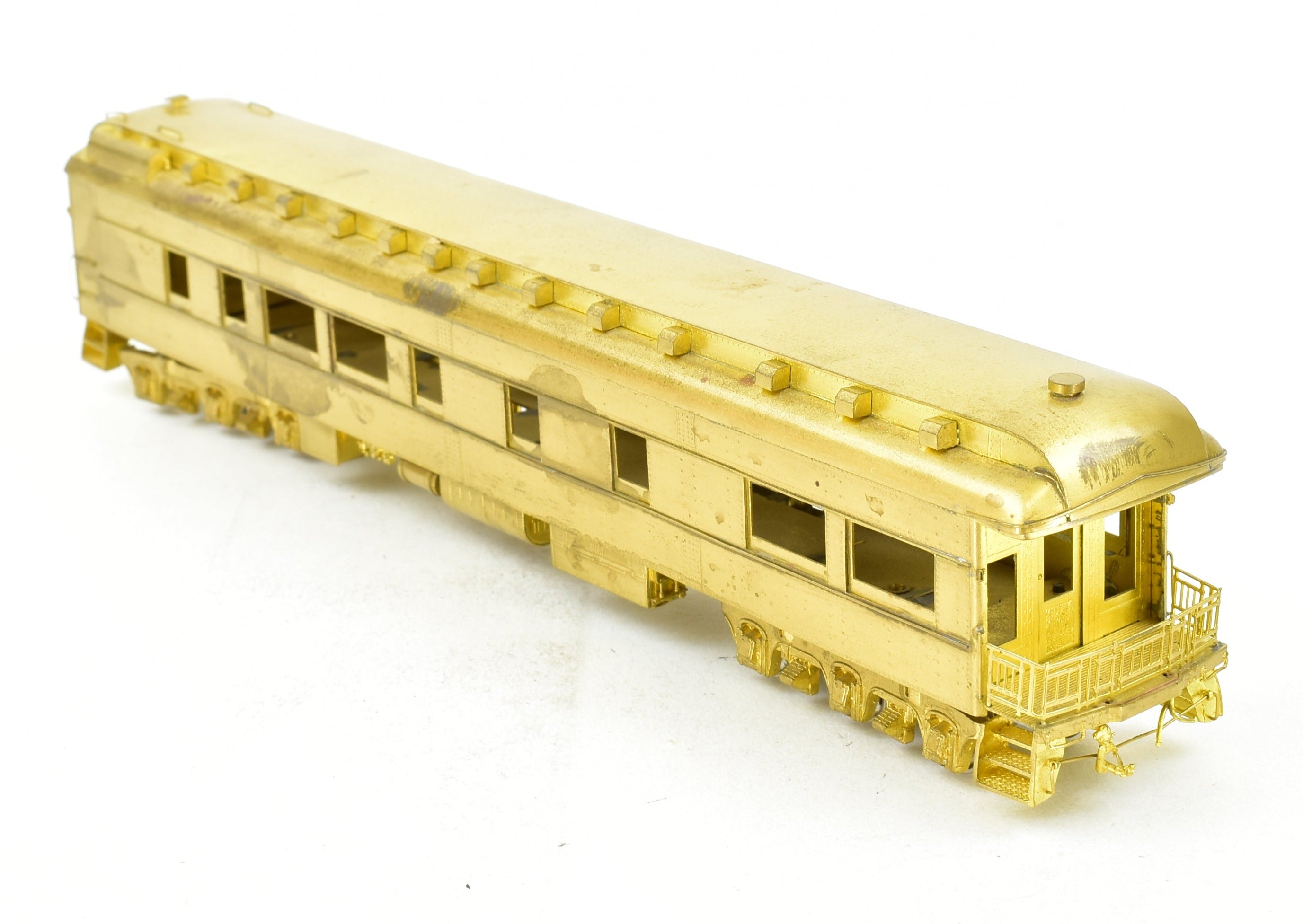 High - Quality HO Scale Brass PFM - Van Hobbies CPR Canadian Pacific Railway B.C. Business Car Model