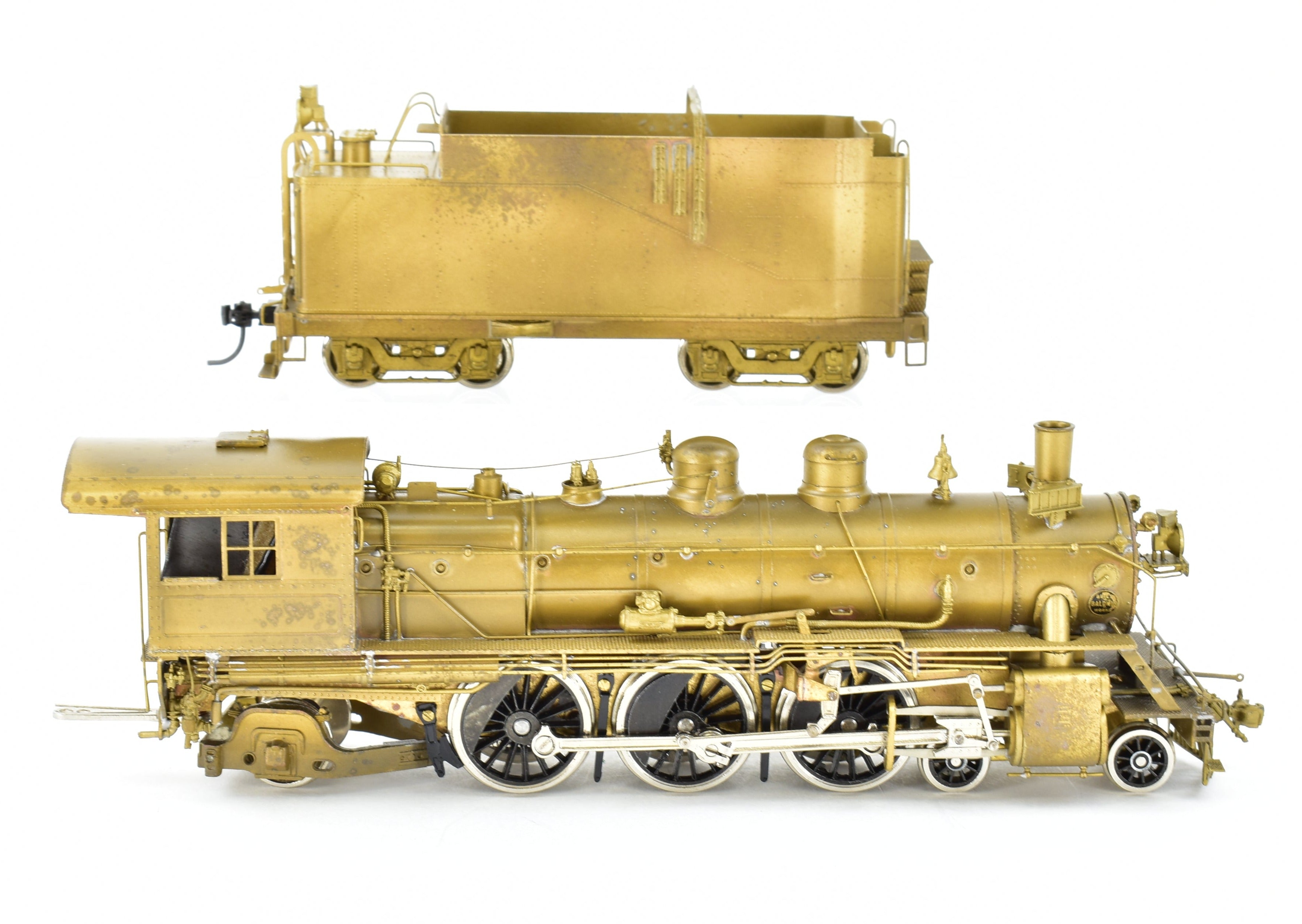 High - Quality HO Scale Brass Pacific Fast Mail Model - United Great Northern H - 5 4 - 6 - 2 Pacific Locomotive from 1973 Run