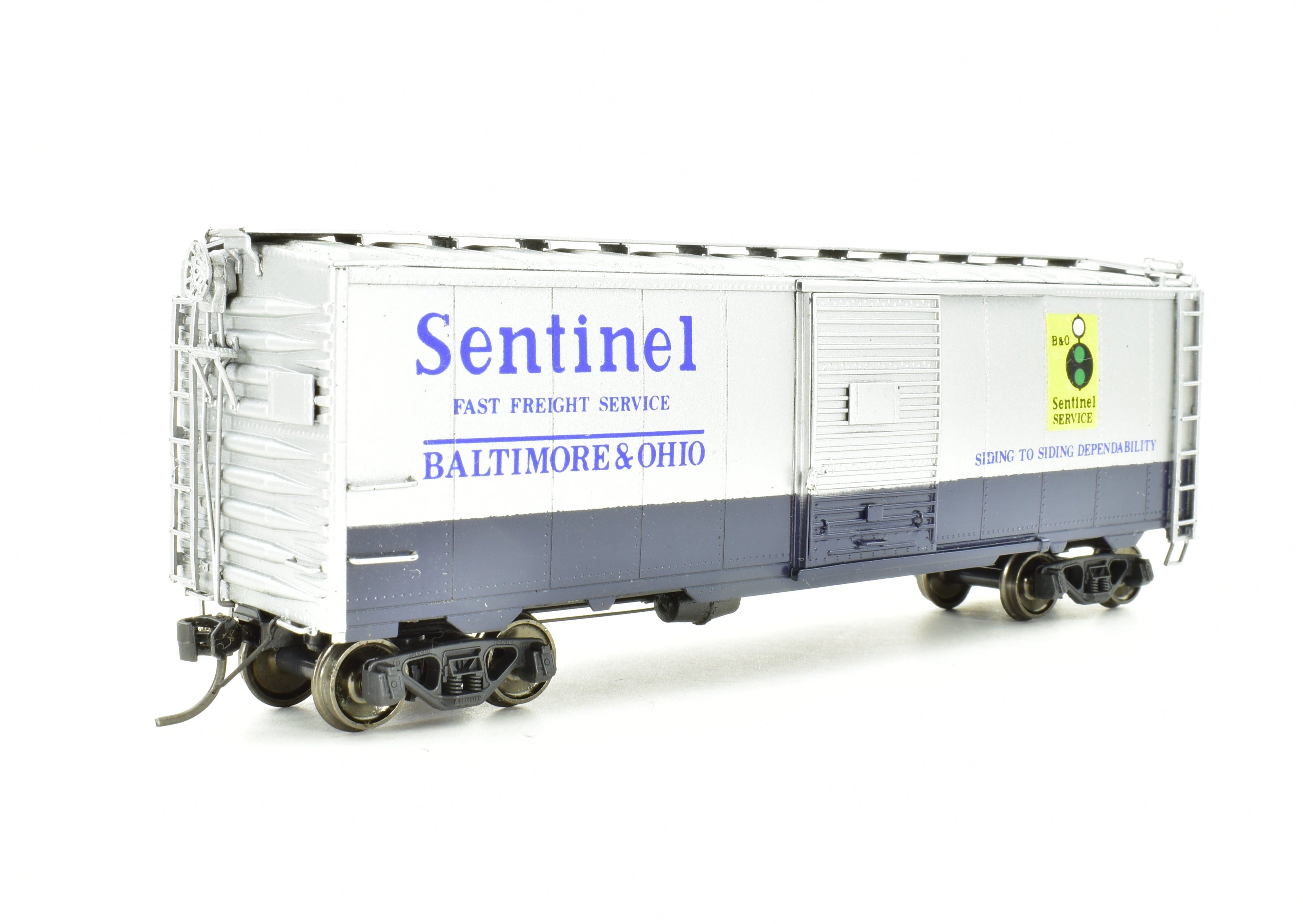 1990 HO Brass PSC Baltimore & Ohio 40' Single Door Boxcar with Kadee Upgrades