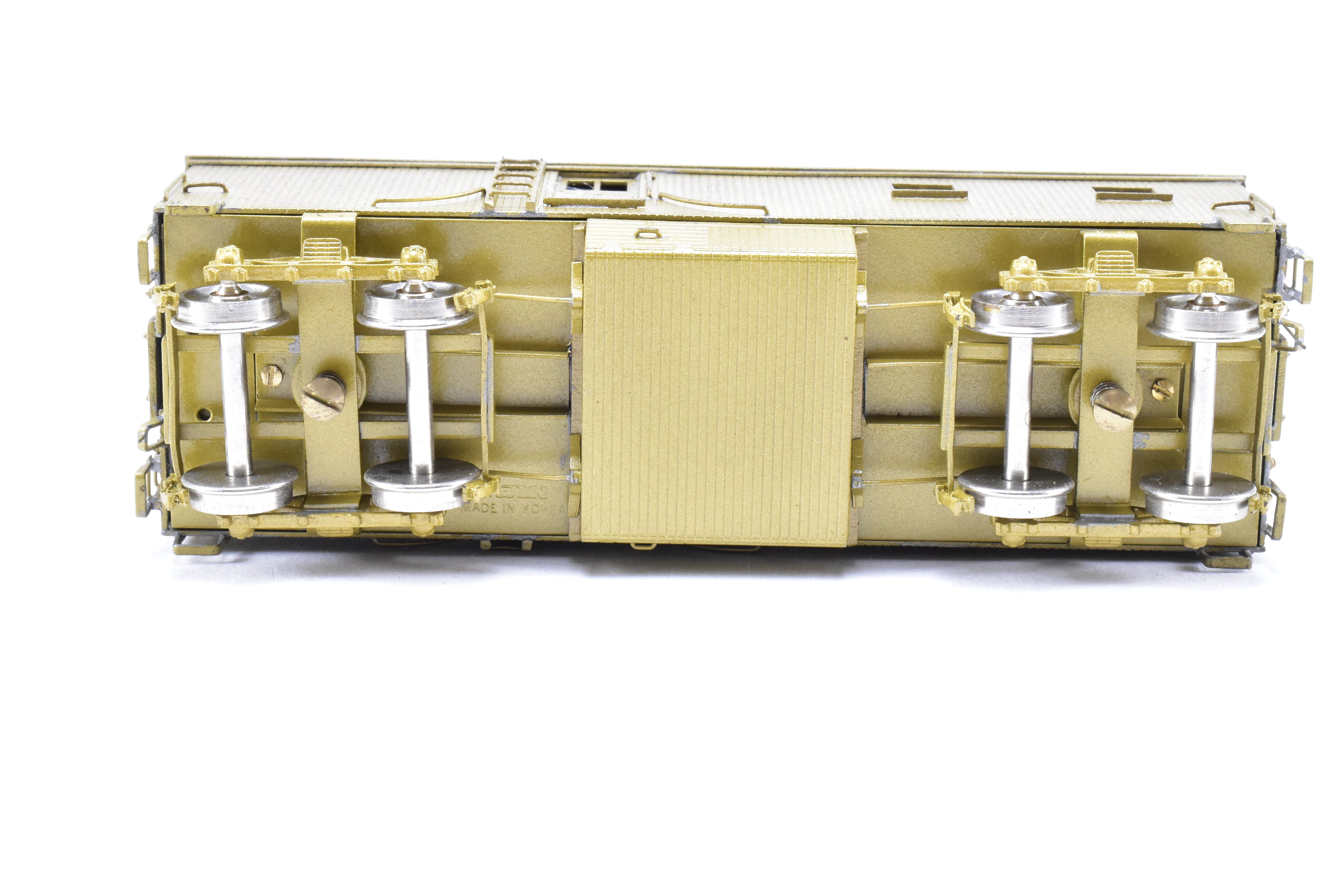 HO Scale Brass Colorado Midland Wood Side-Door Caboose #402 - 414 by Overland Models, Inc. (OMI)