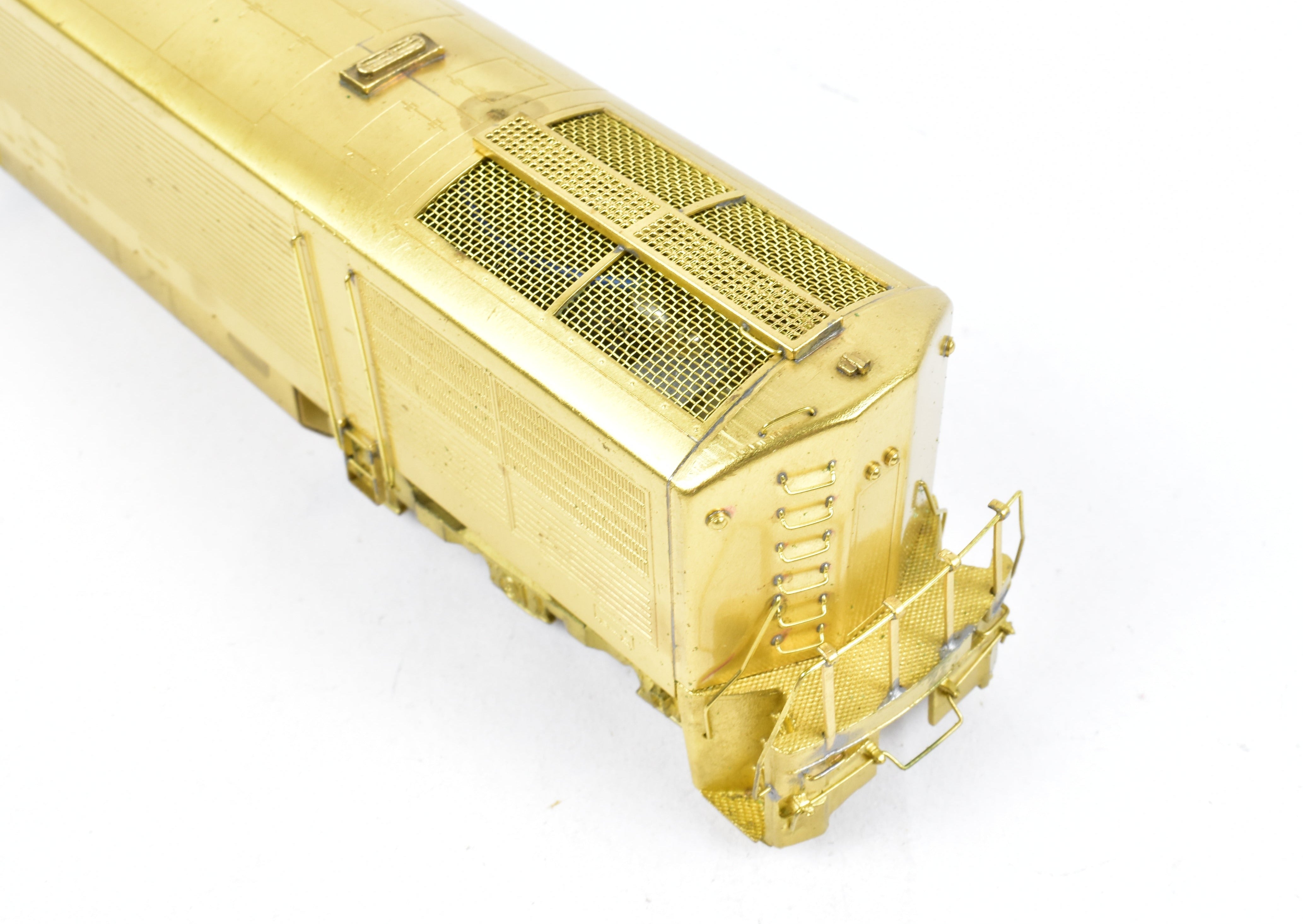 High - Quality HO Scale Brass Hallmark Models ATSF - Santa Fe GE U30CG Cowl - Style Passenger Diesel Locomotive with New NWSL Gears