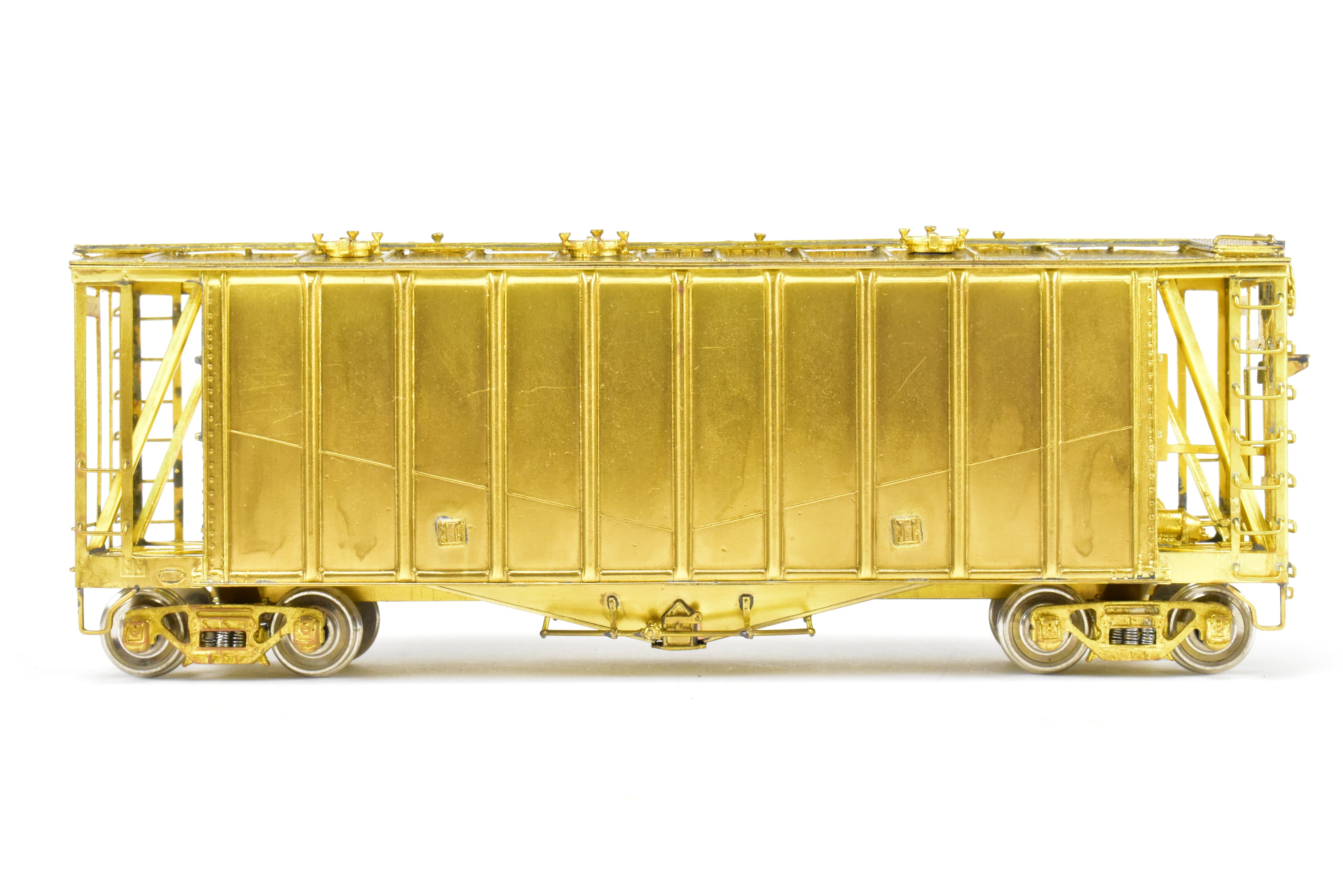 HO Brass Airslide Covered Hopper by OMI - Overland Models, Inc. for Various Roads