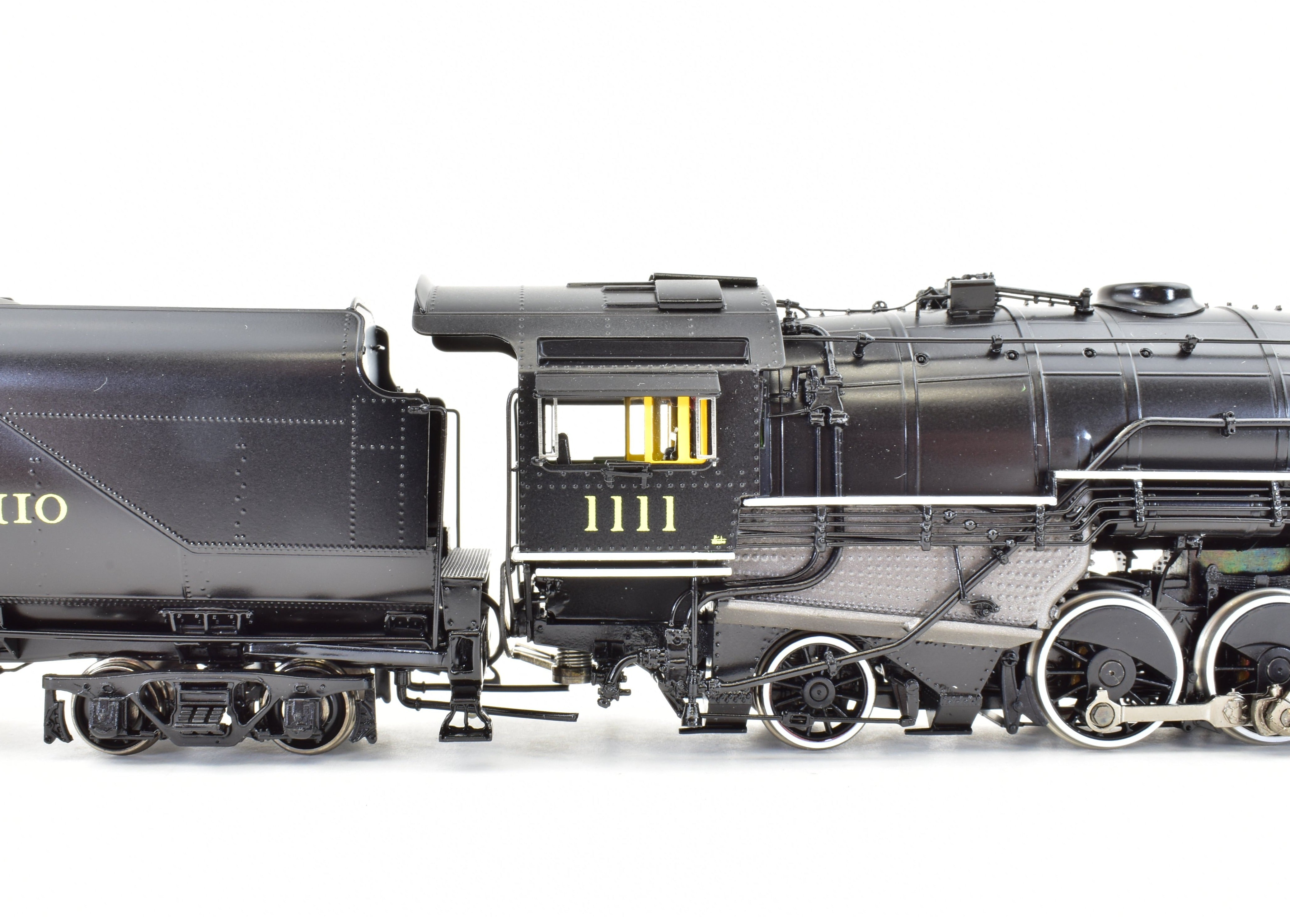 HO Scale Brass C&O Chesapeake & Ohio K1 2-8-2 Division Point #1111 Factory Painted
