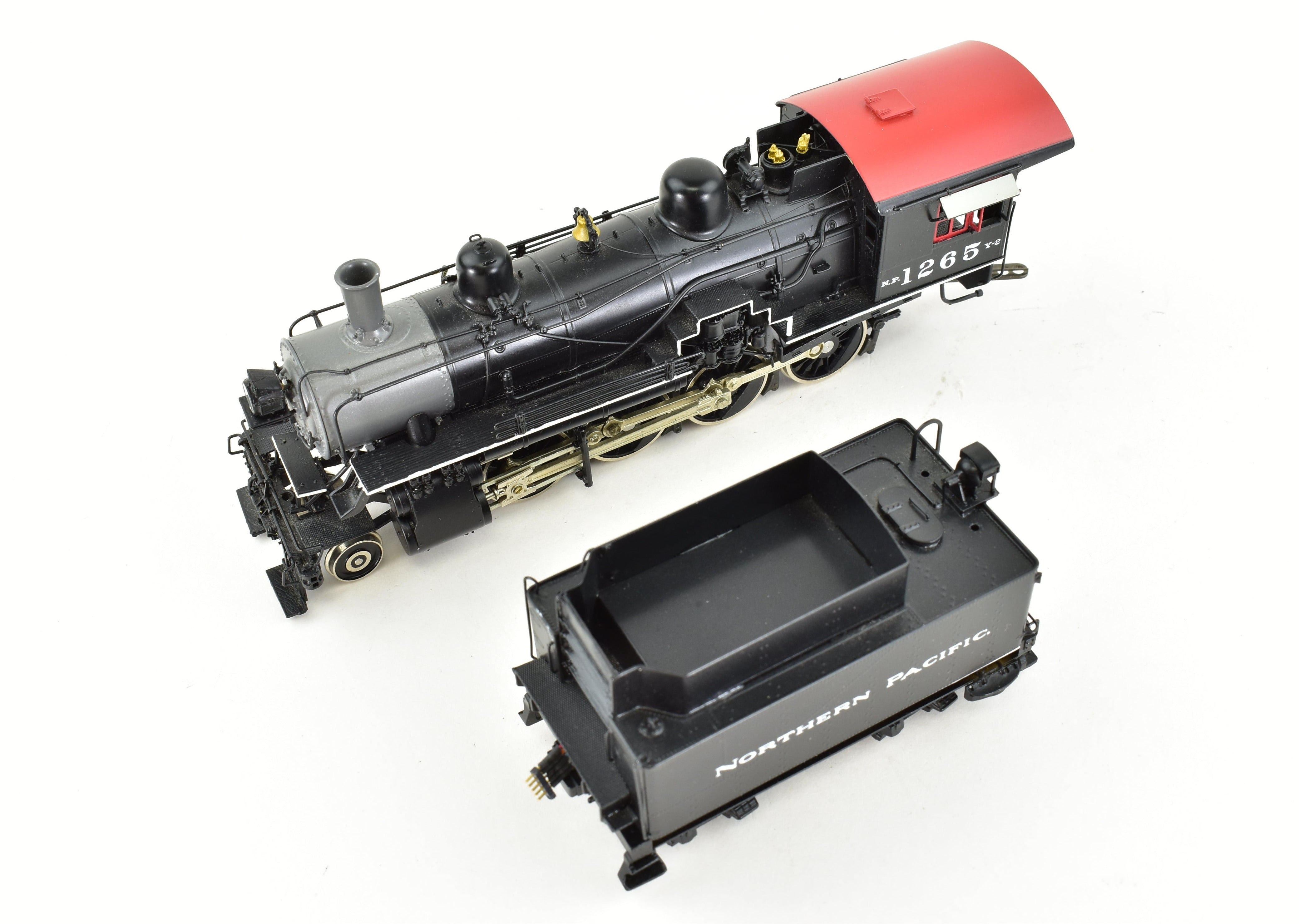 HO Scale Brass Northern Pacific Y - 2 2 - 8 - 0 FP #1265 by W&R with DCC & Sound
