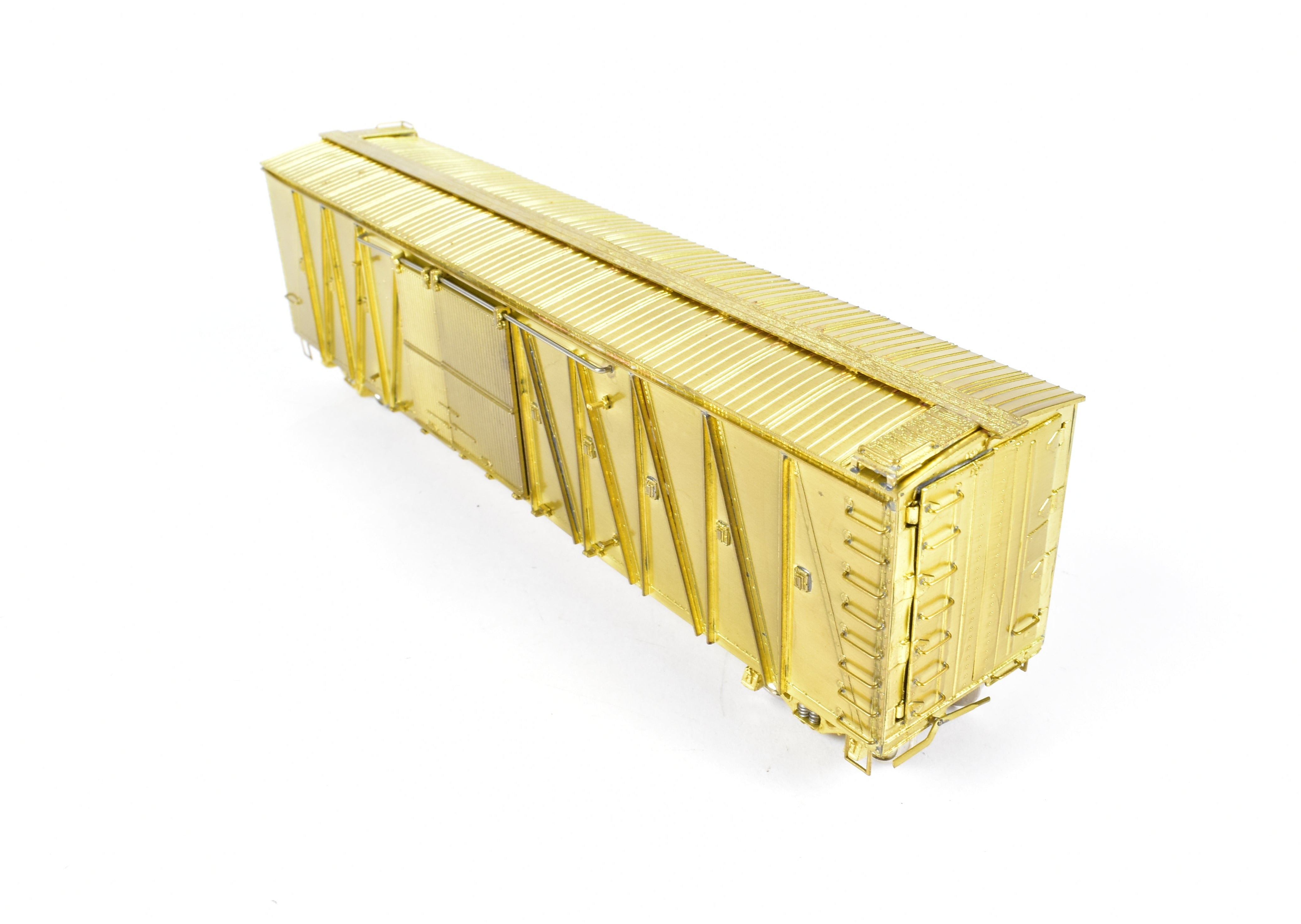 HO Scale Brass Auto Boxcar by Overland Models, Inc. (OMI) - Union Pacific A-50-4 50-Foot Model Train Car