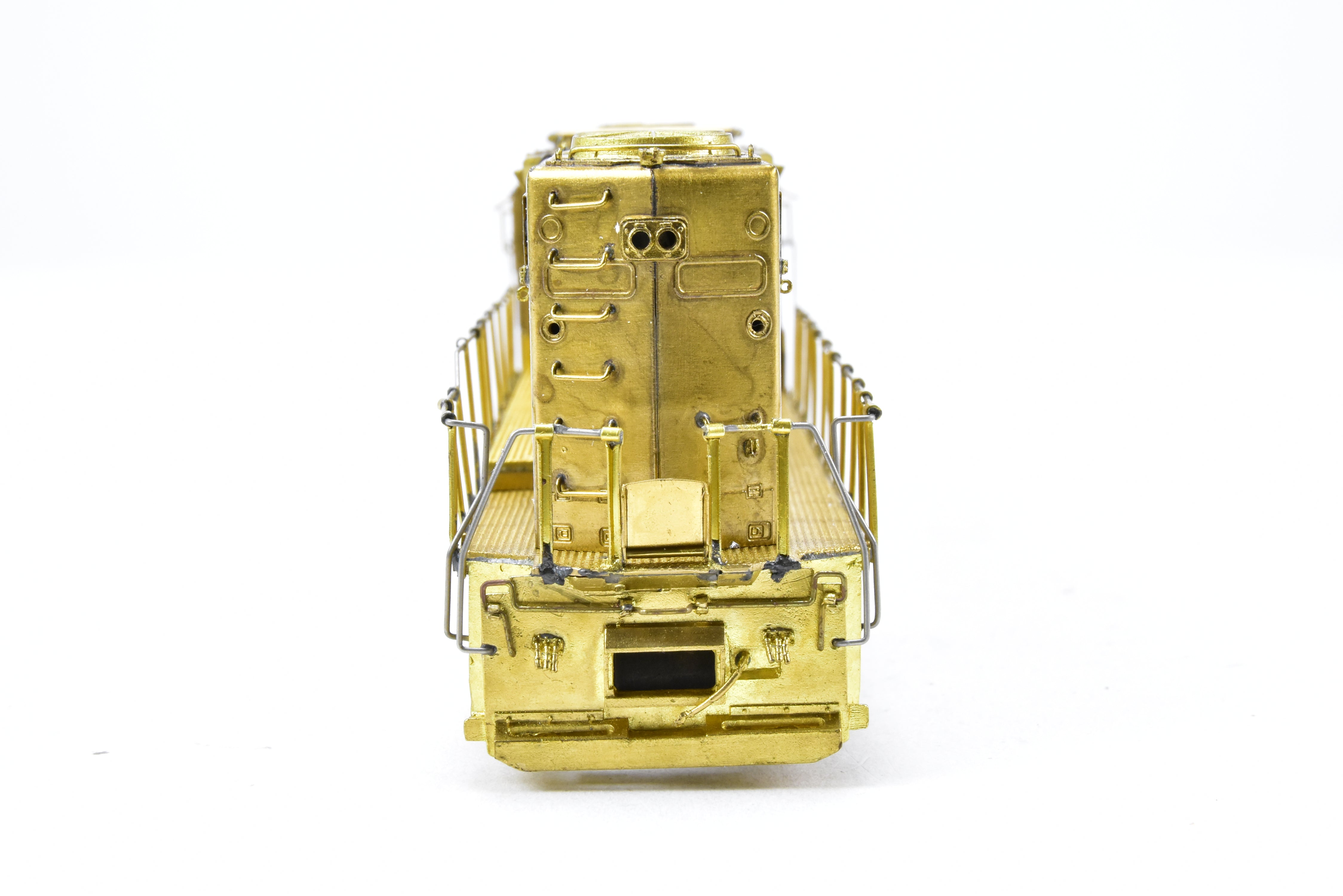 HO Scale Brass Locomotive Model - Overland Models Inc. EMD GP38 - 2 with Extended - Range Dynamic Brakes for Various Railroads