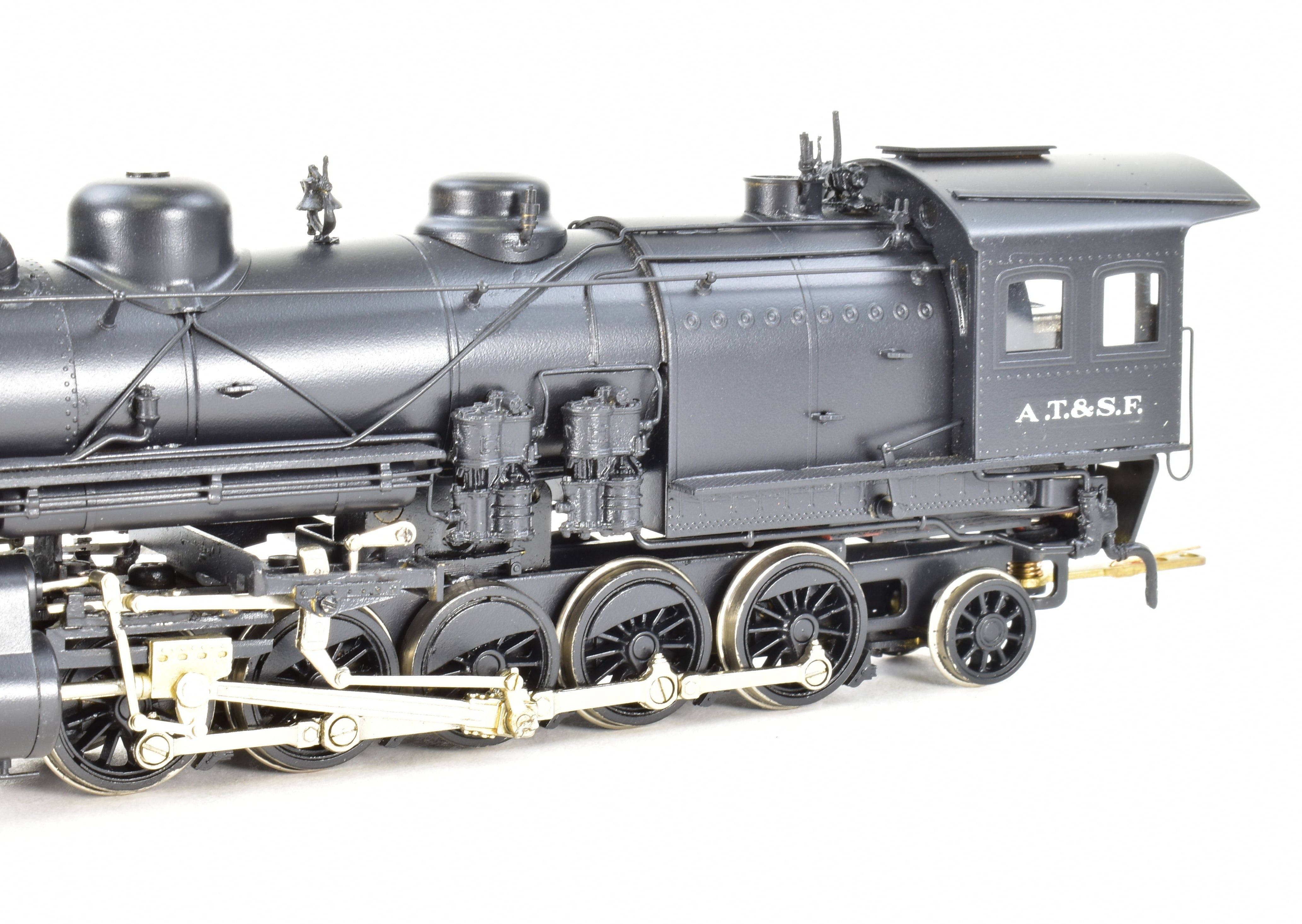 HO Scale Brass Model Train from Westside Model Co. - ATSF Santa Fe 2-10-10-2 Professionally Painted with Run Number 3000
