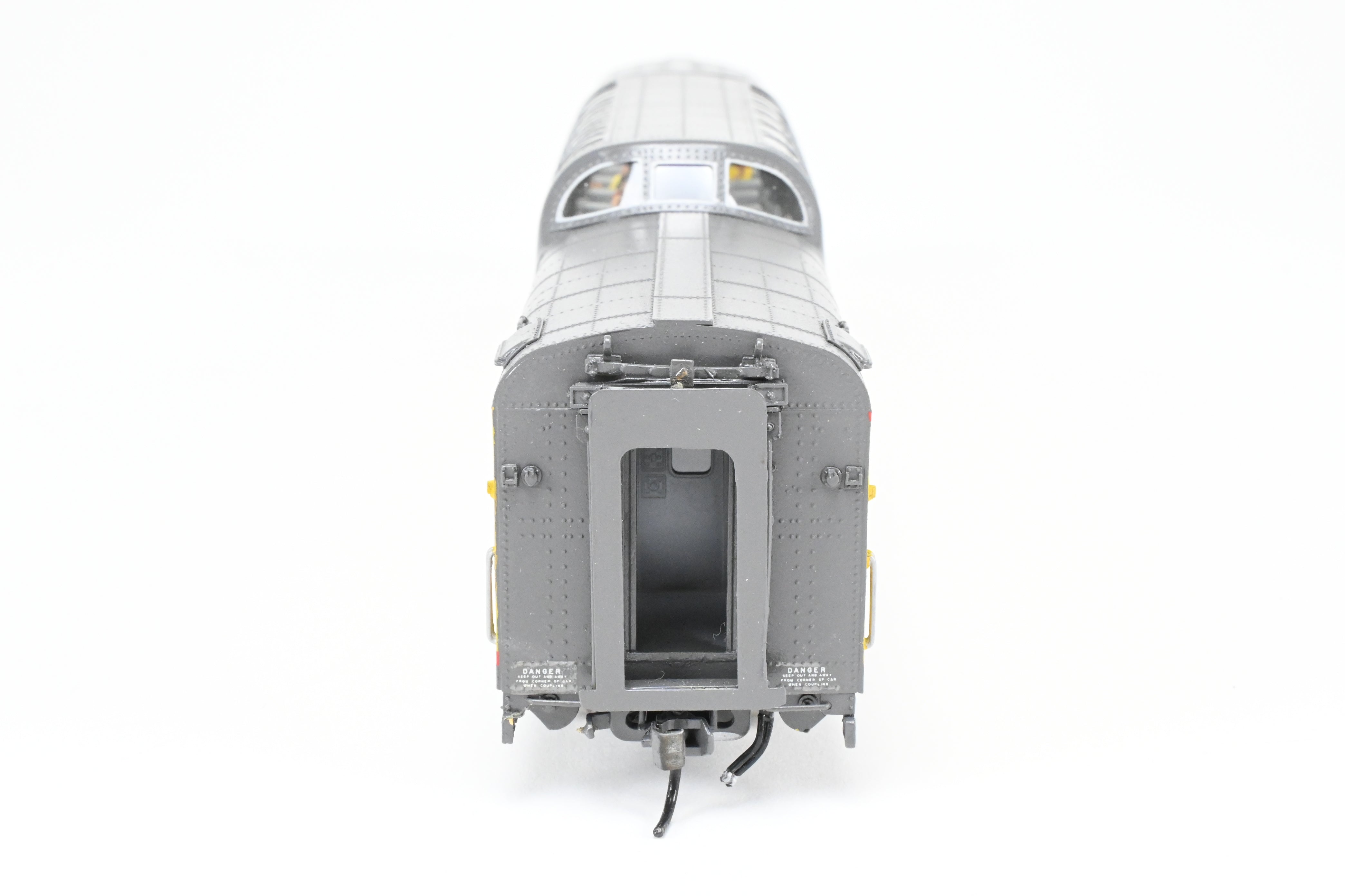 HO Scale Brass Model by Wasatch Model Co. - Union Pacific ACF 1955 9000 Series Dome Lounge Observation Car Modified for Mid - Train Service, Specifically Model C/P #9004