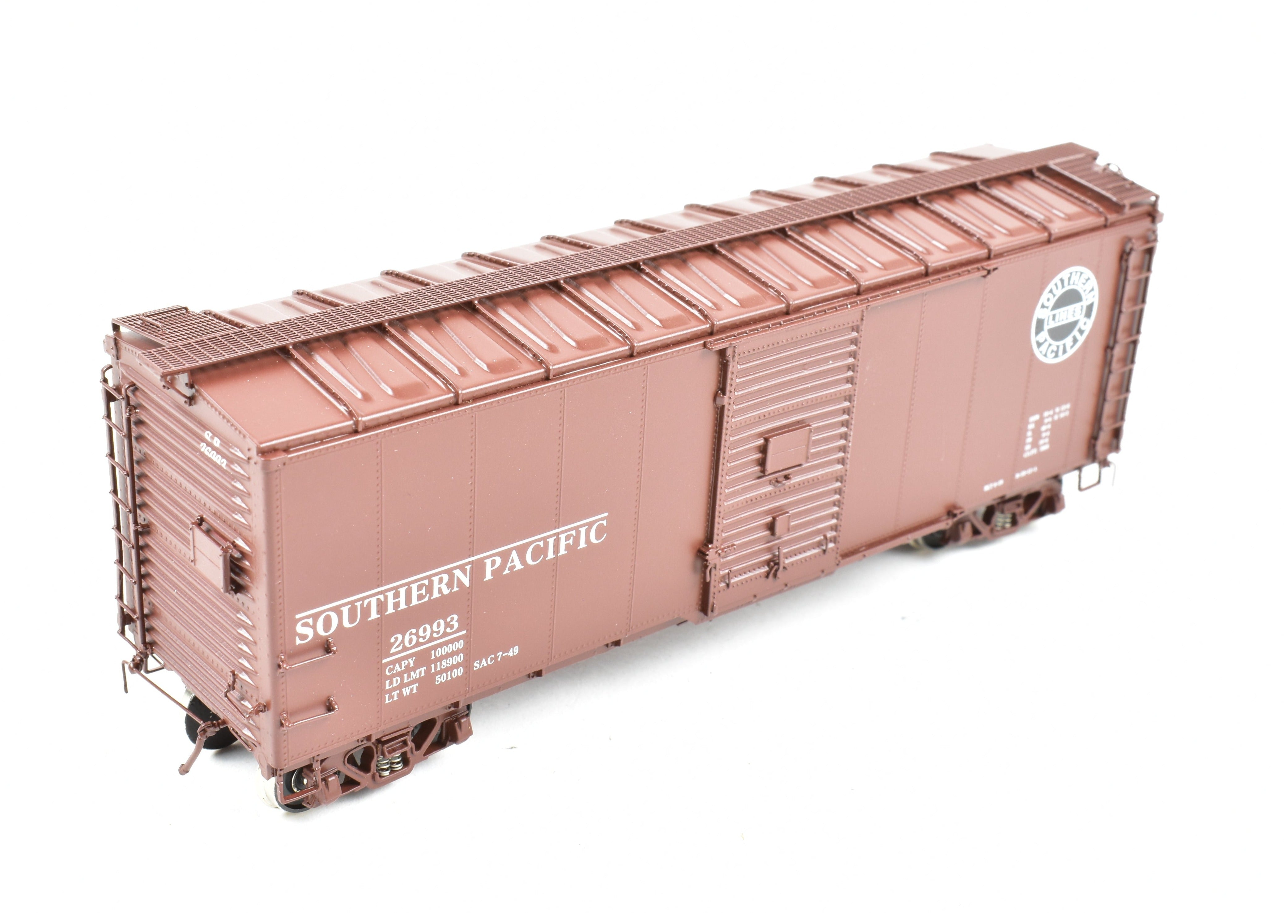 2001 HO Brass Southern Pacific Class B - 50 - 12 - A Box Car Model No. 26993