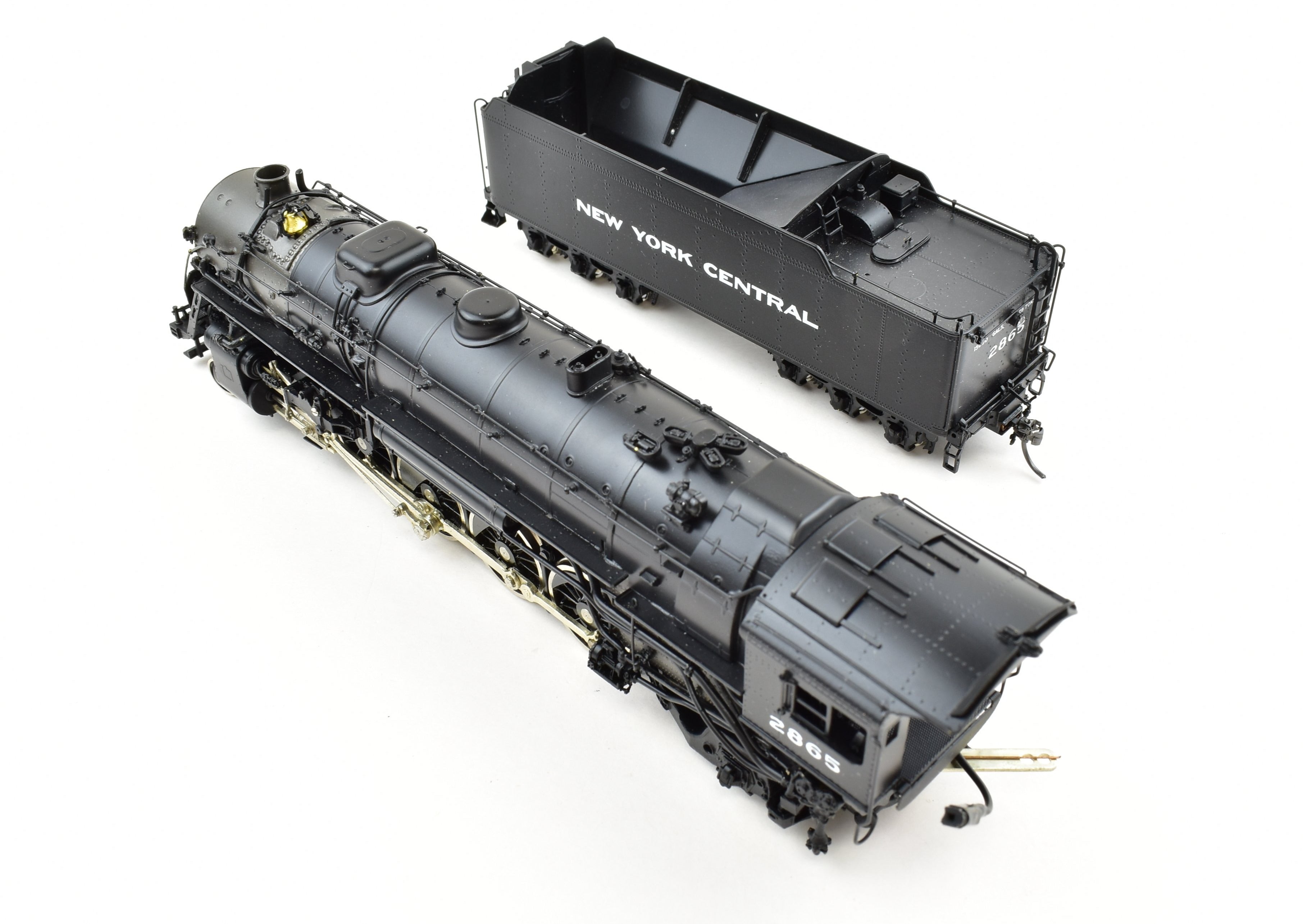 High - Quality HO Scale Brass Model Train by Key Imports NYC - New York Central L - 2c 4 - 8 - 2 Mohawk 1989 Run Custom Series CS - 68