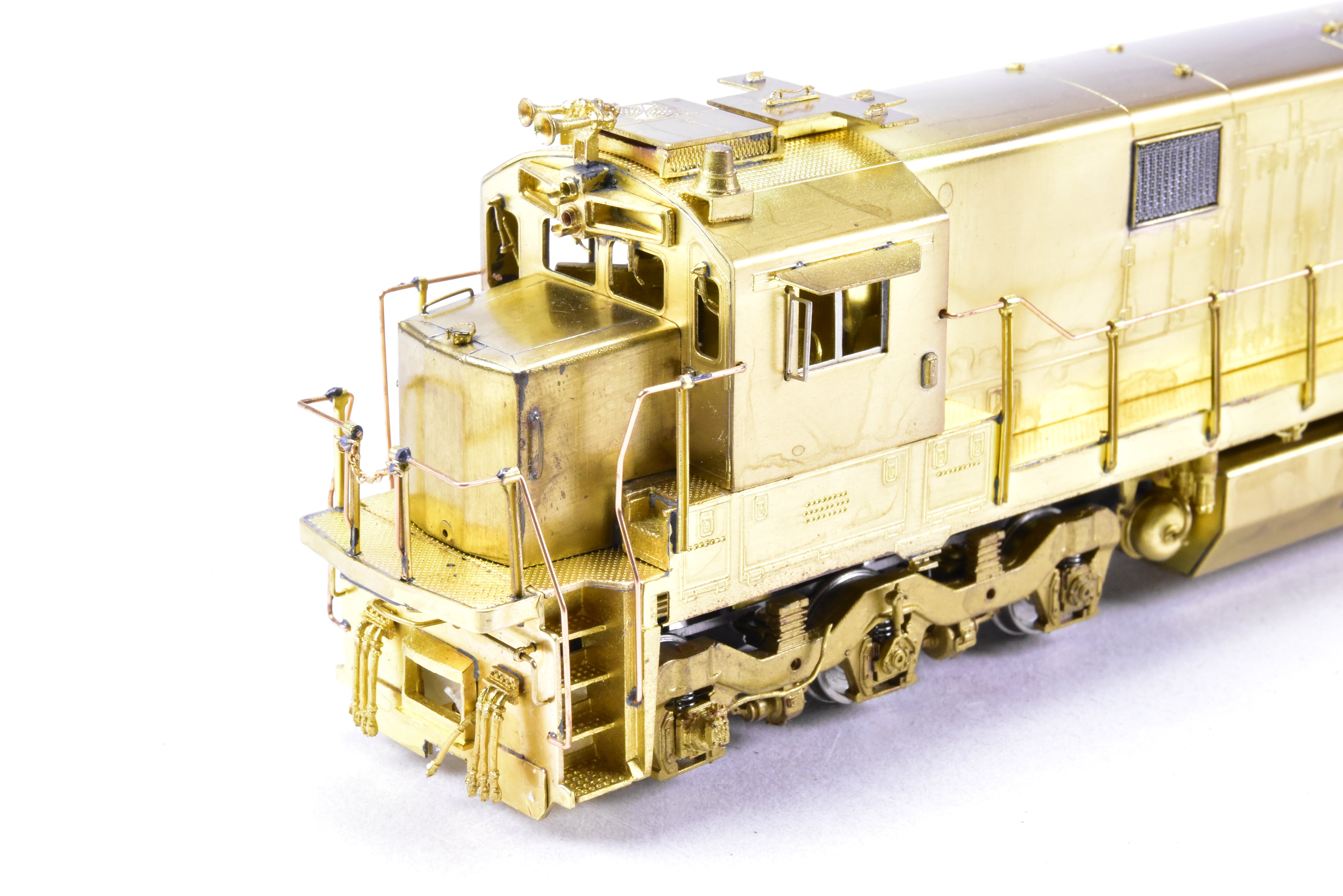HO Scale Brass Locomotive Model - Overland Models, Inc. ATSF - Santa Fe GE U36C Rebuilt #9500