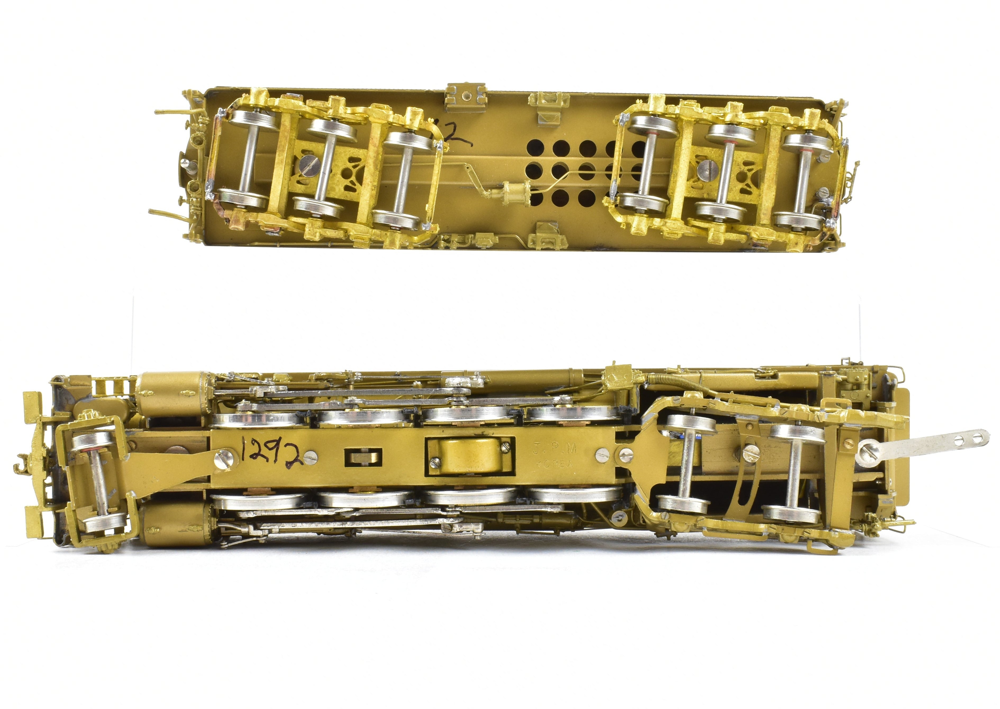 HO Scale Brass Model Train - Overland Models, Inc. NKP - Nickel Plate Road S-2 2-8-4 Berkshire Steam Locomotive Replica