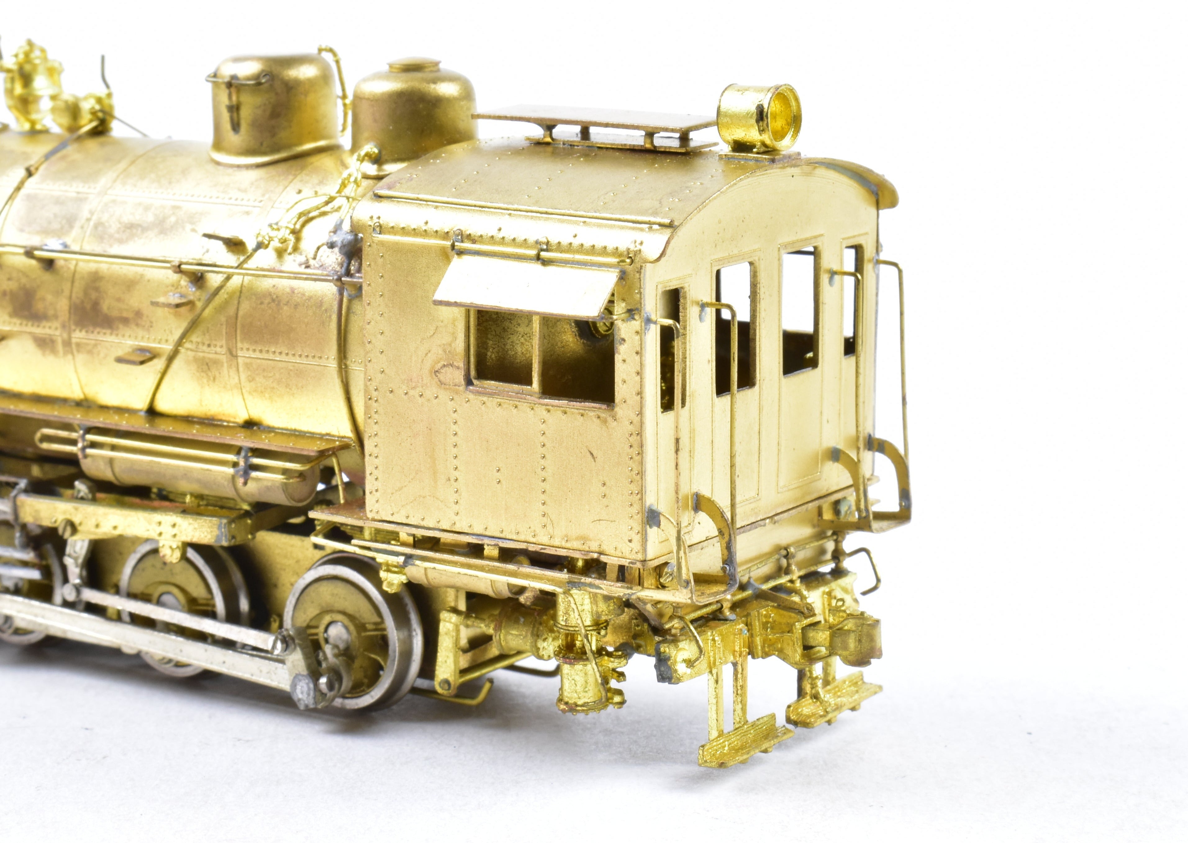High - Quality HO Scale Brass Model of Westside Model Co.'s ATSF - Santa Fe 0 - 6 - 0T Fireless Cooker Locomotive, Numbered #2299
