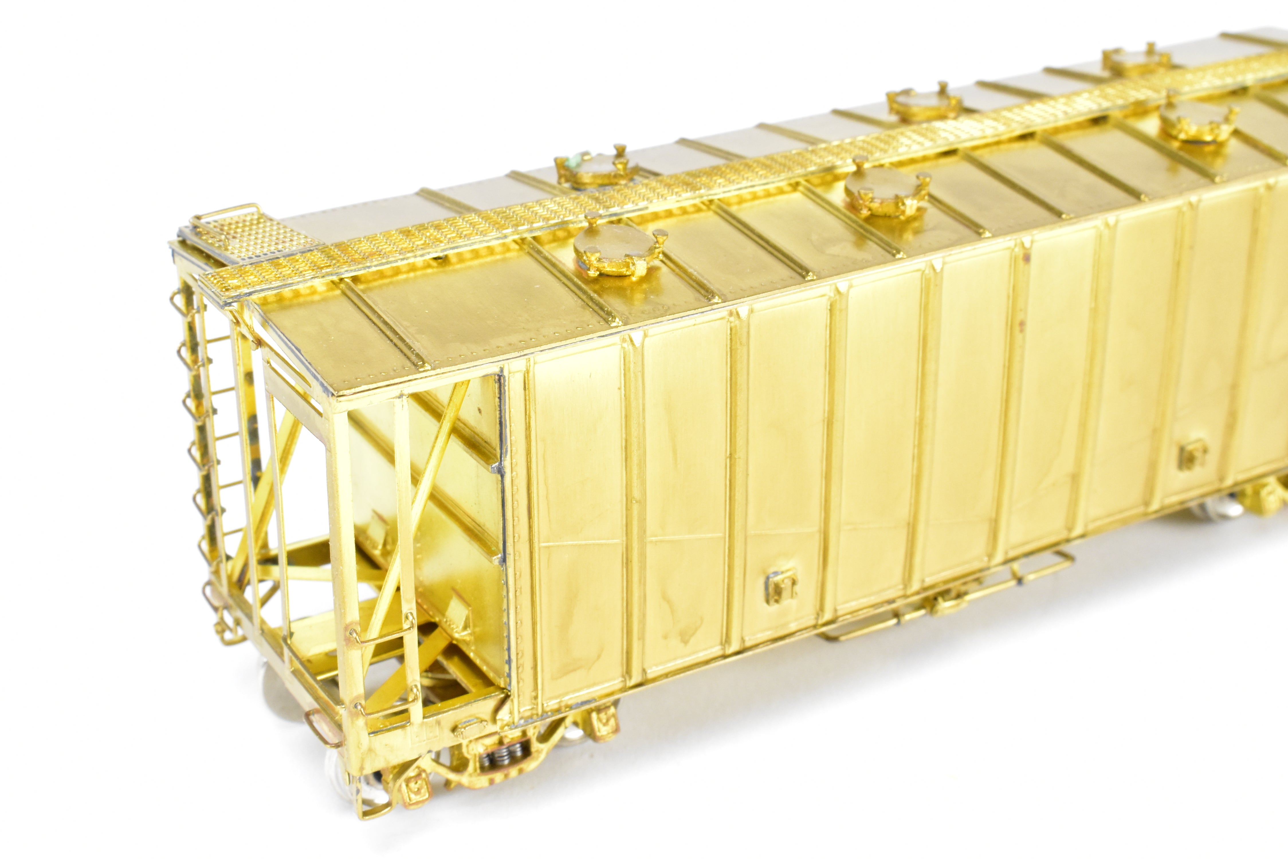 HO Brass Airslide Covered Hopper by OMI - Overland Models, Inc. for Various Roads